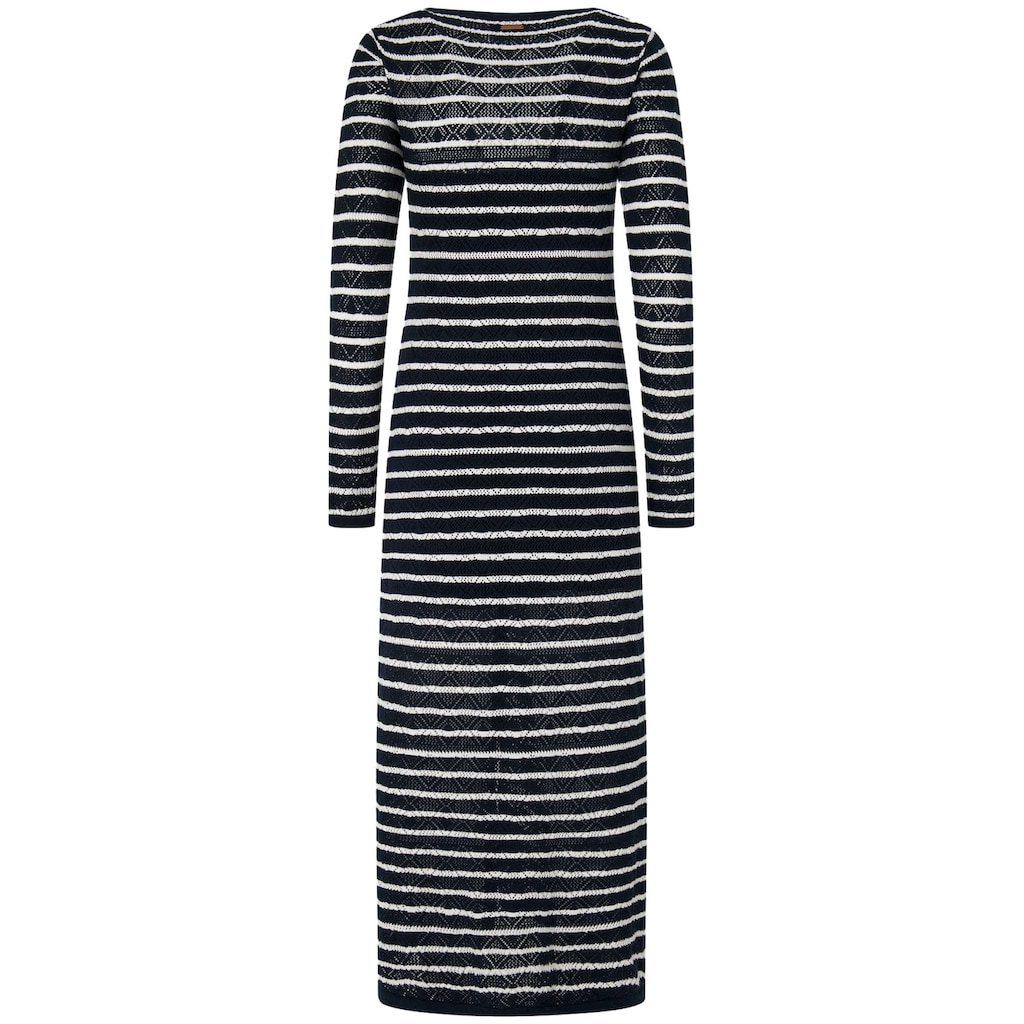 Pepe Jeans Maxikleid »FRANCES DRESS«, aus Baumwollstrick mit Leinen