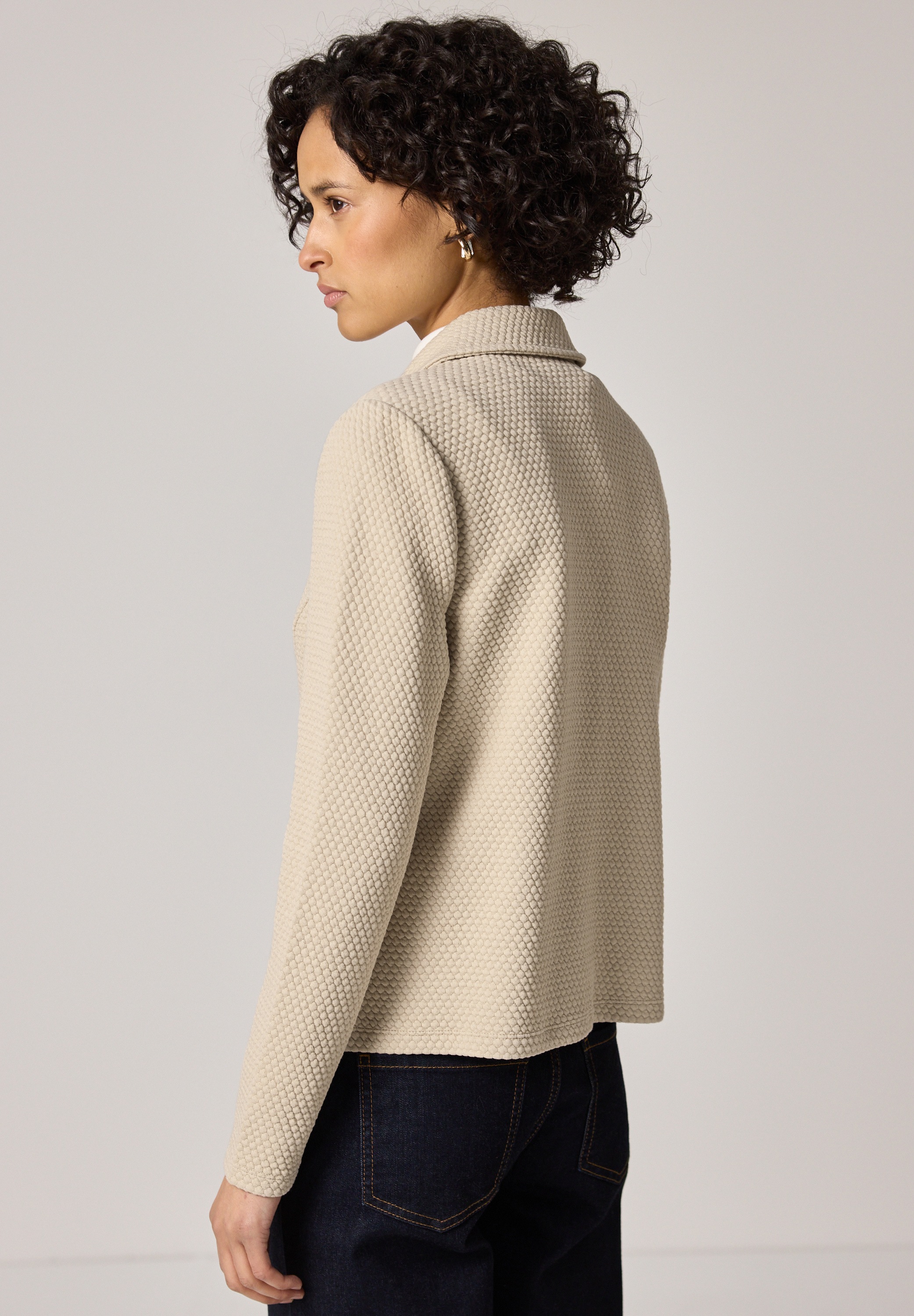 STREET ONE Kurzblazer mit Struktur-Muster günstig online kaufen