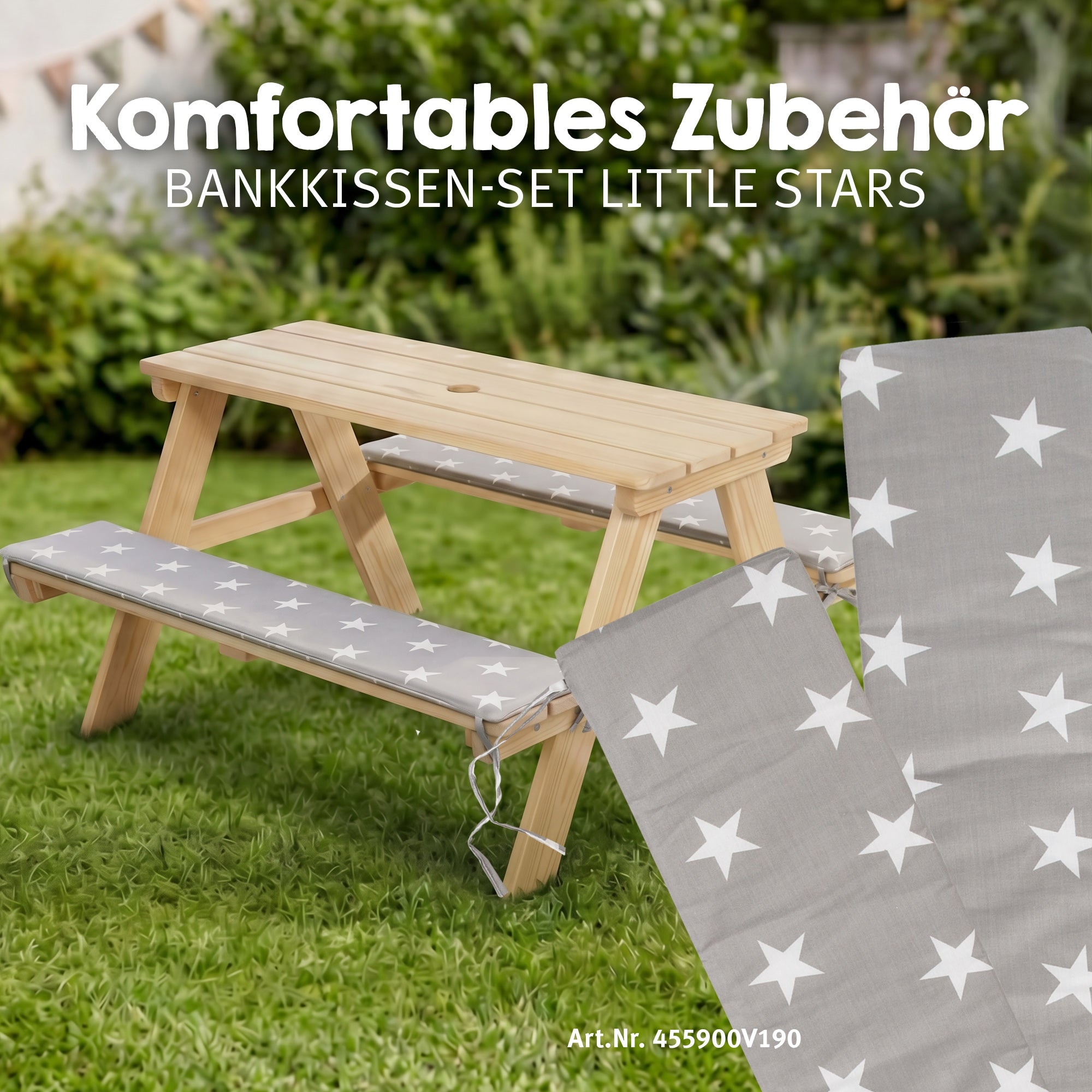 roba® Garten-Kindersitzgruppe »Outdoor+, natur«