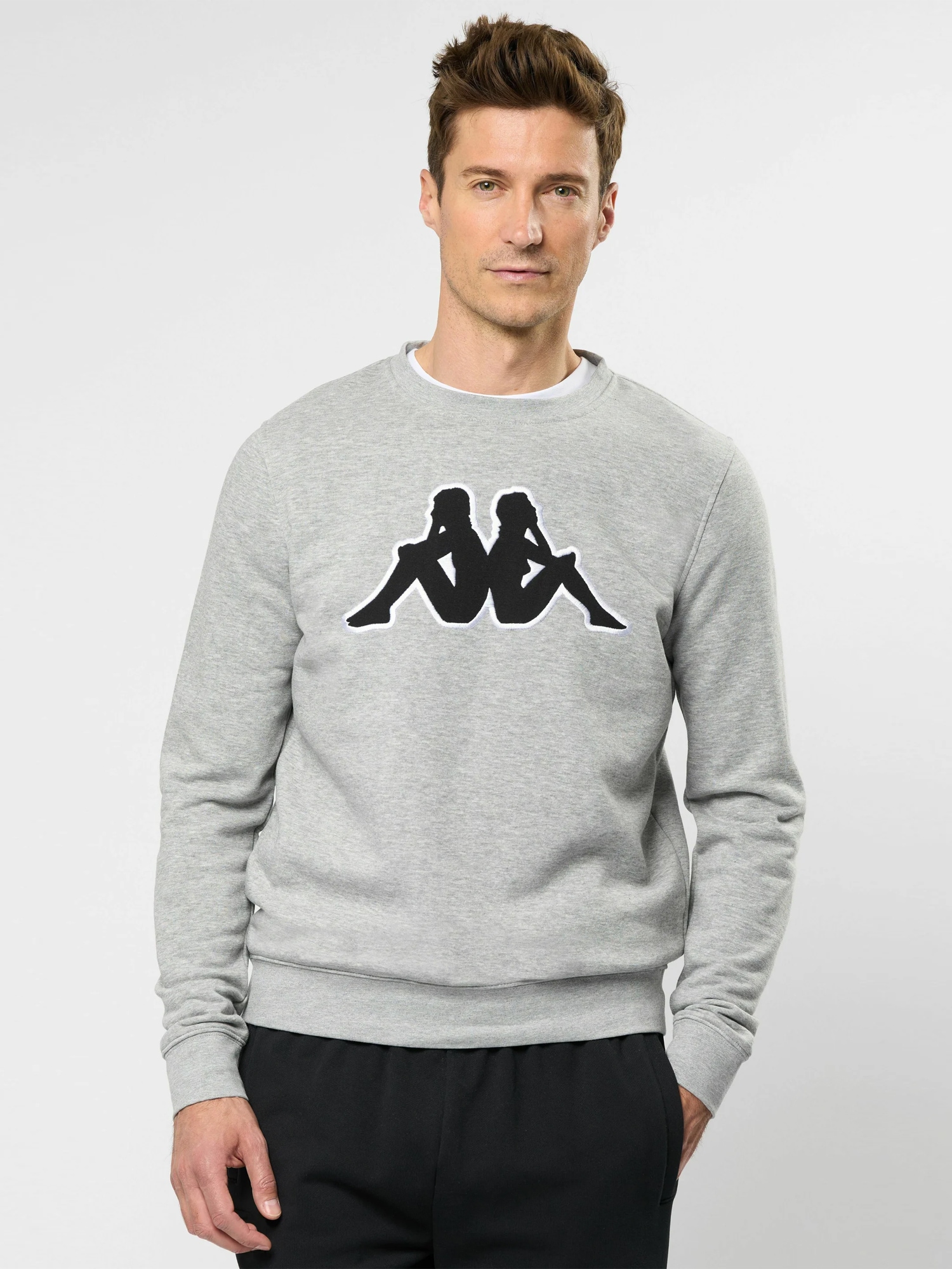 Kappa Strickpullover "Kappa Sweater Logo Airvit" günstig online kaufen