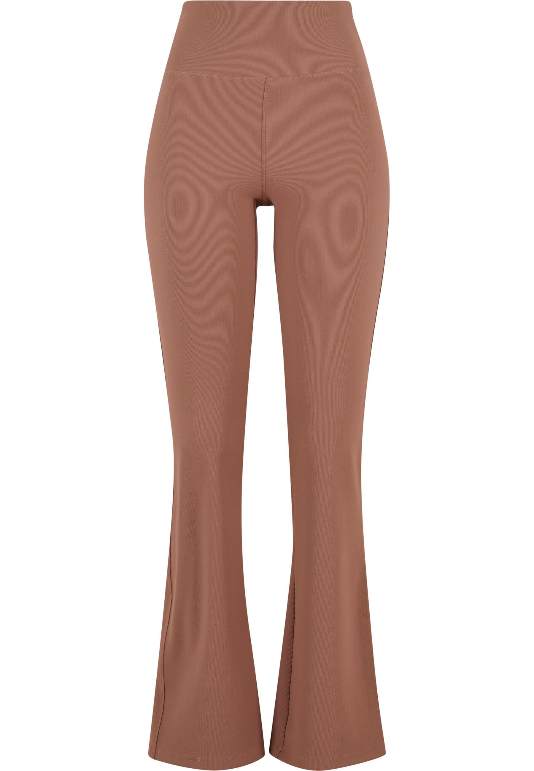 URBAN CLASSICS Leggings "Urban Classics Ladies Flared Leggings Rib" günstig online kaufen