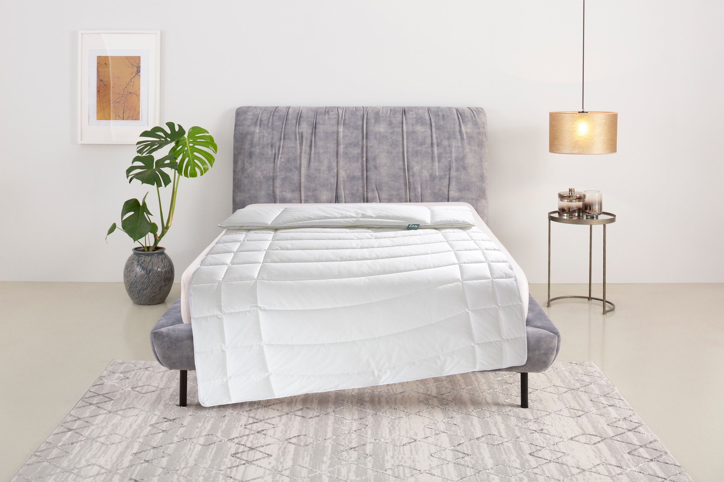 fan Kunstfaserbettdecke "f.a.n. Made in Green "Chiemsee"" 4-Jahreszeiten 1 günstig online kaufen