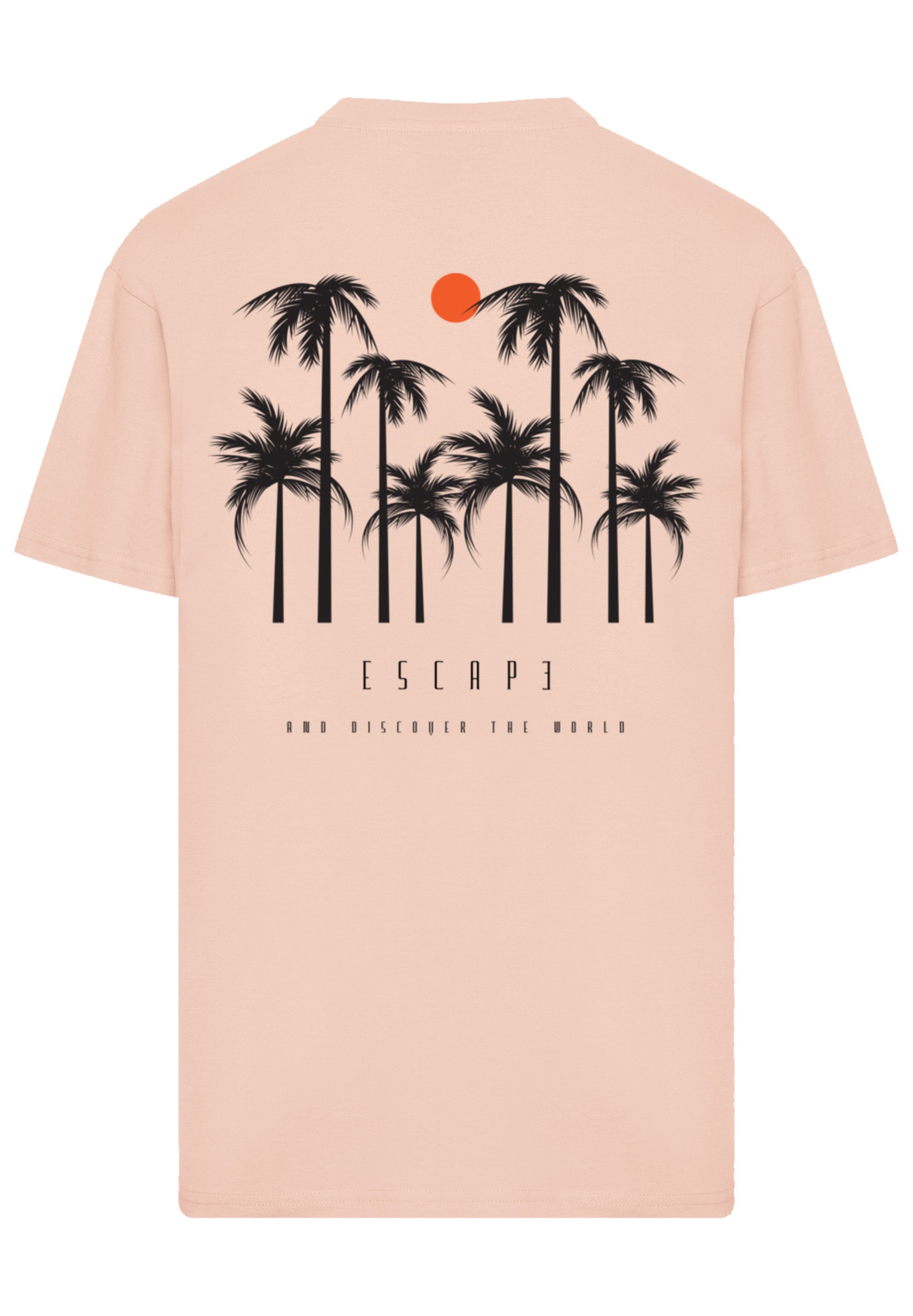 F4NT4STIC T-Shirt "Oversize Escape Discover the World Palm Trees" Discover günstig online kaufen