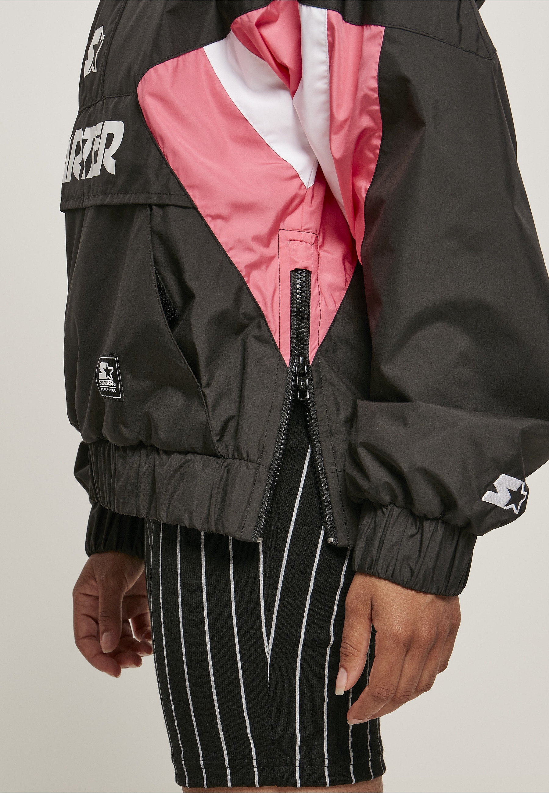 Starter Black Label Windbreaker »Starter Black Label Damen« 1 Stk. tlg. mit Kapuze