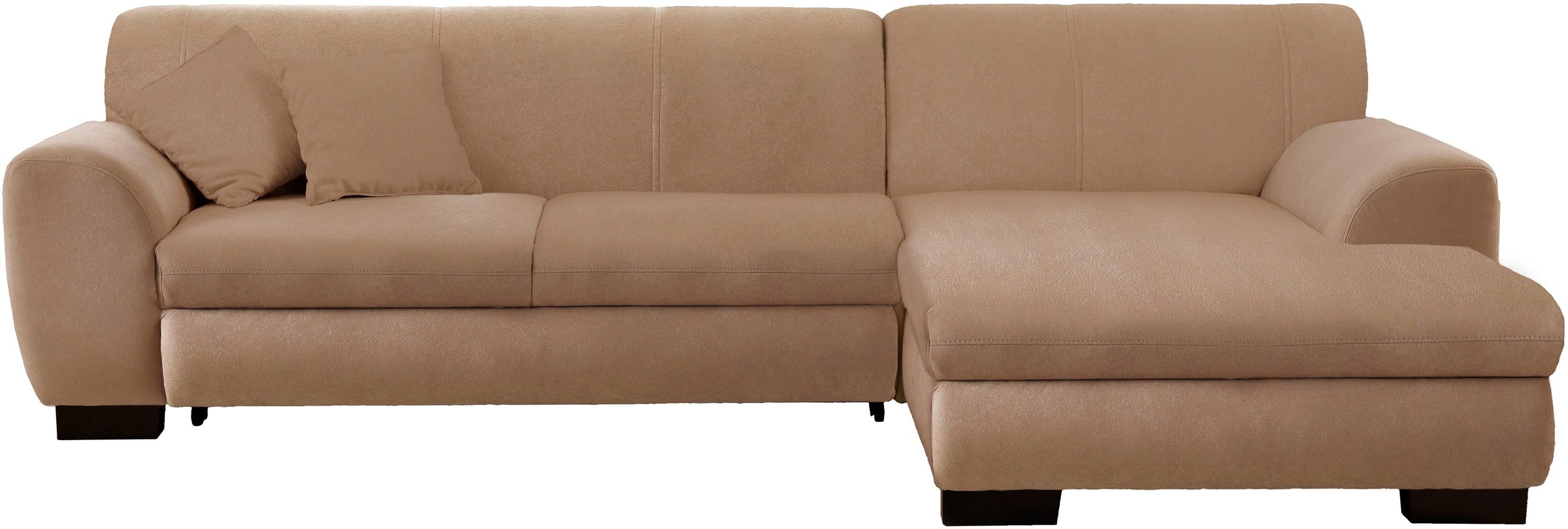 Home affaire Ecksofa »Nika L-Form«, wahlweise mit Bettfunktion, auch in Cord