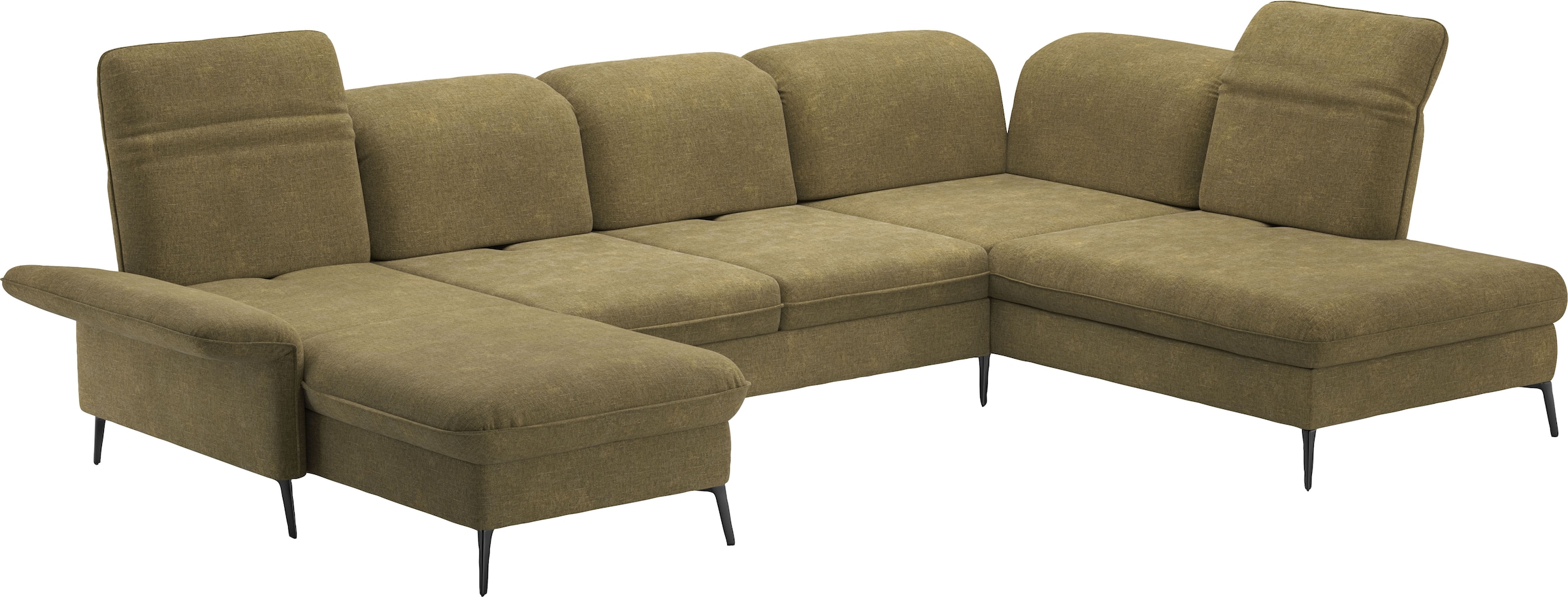 sit&more Wohnlandschaft »Emely«, mit Sitztiefenverstellung optional mit Bettfunktion und Bettkasten