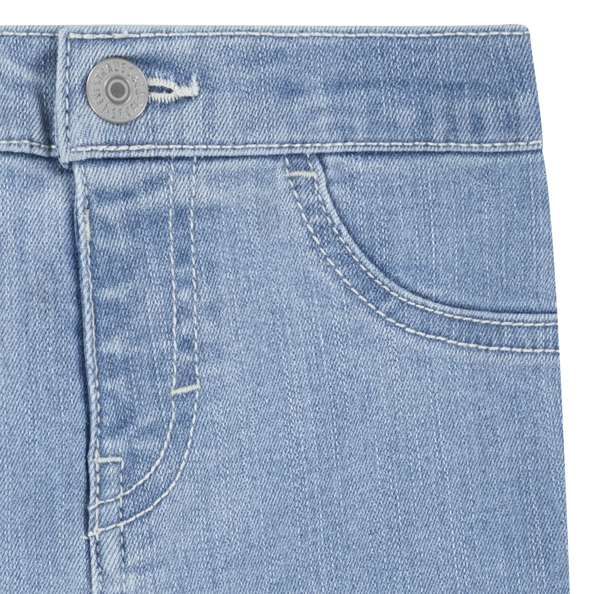 Levi's® Kids T-Shirt & Shorts »LVB LEVI ANCHOR TEE DENIM SET«, mit großem Druck