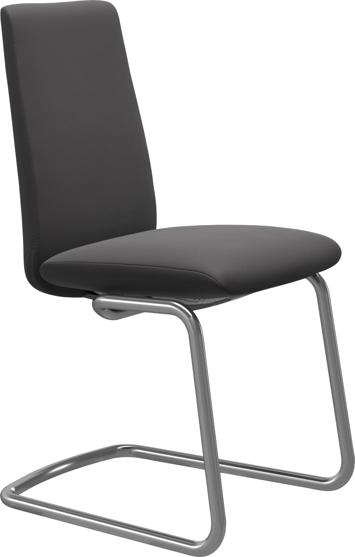 Stressless Polsterstuhl "Laurel" () Low Back, Größe M, mit Beinen aus Stahl in Chrom glänzend