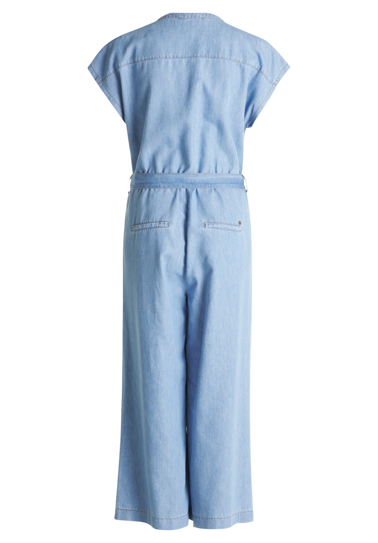 Betty&Co Overall »Betty & Co Jumpsuit mit aufgesetzten Taschen«, (1 tlg.), Nahtführung