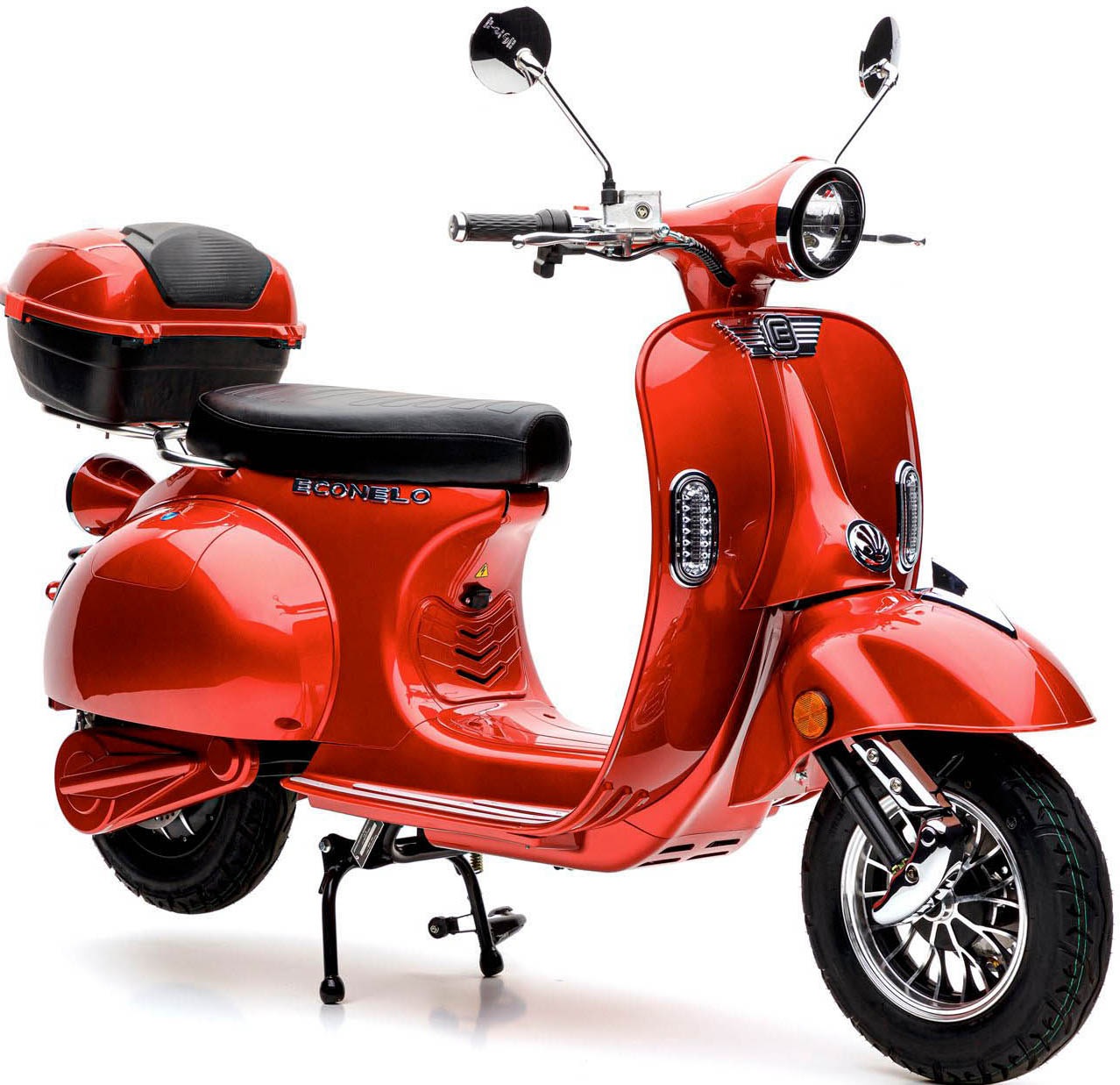 ECONELO E-Motorroller »Seniorenmobil CLASSIC«, Topcase;Alarmanlage