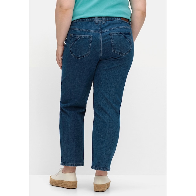 Sheego Gerade Jeans »Große Größen«, PIA für sehr kräftige Oberschenkel  bestellen | BAUR