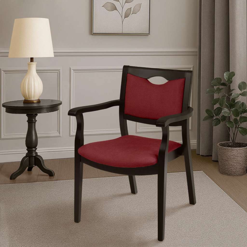 Home affaire Armlehnstuhl "London, Stuhl, Komfortsessel, 3 Gestellfarben, Made in Italy" () 1 Stk.Extra-komfortabel, ergonomisch, fleckenabweisendes Gewebe, Massivholz
