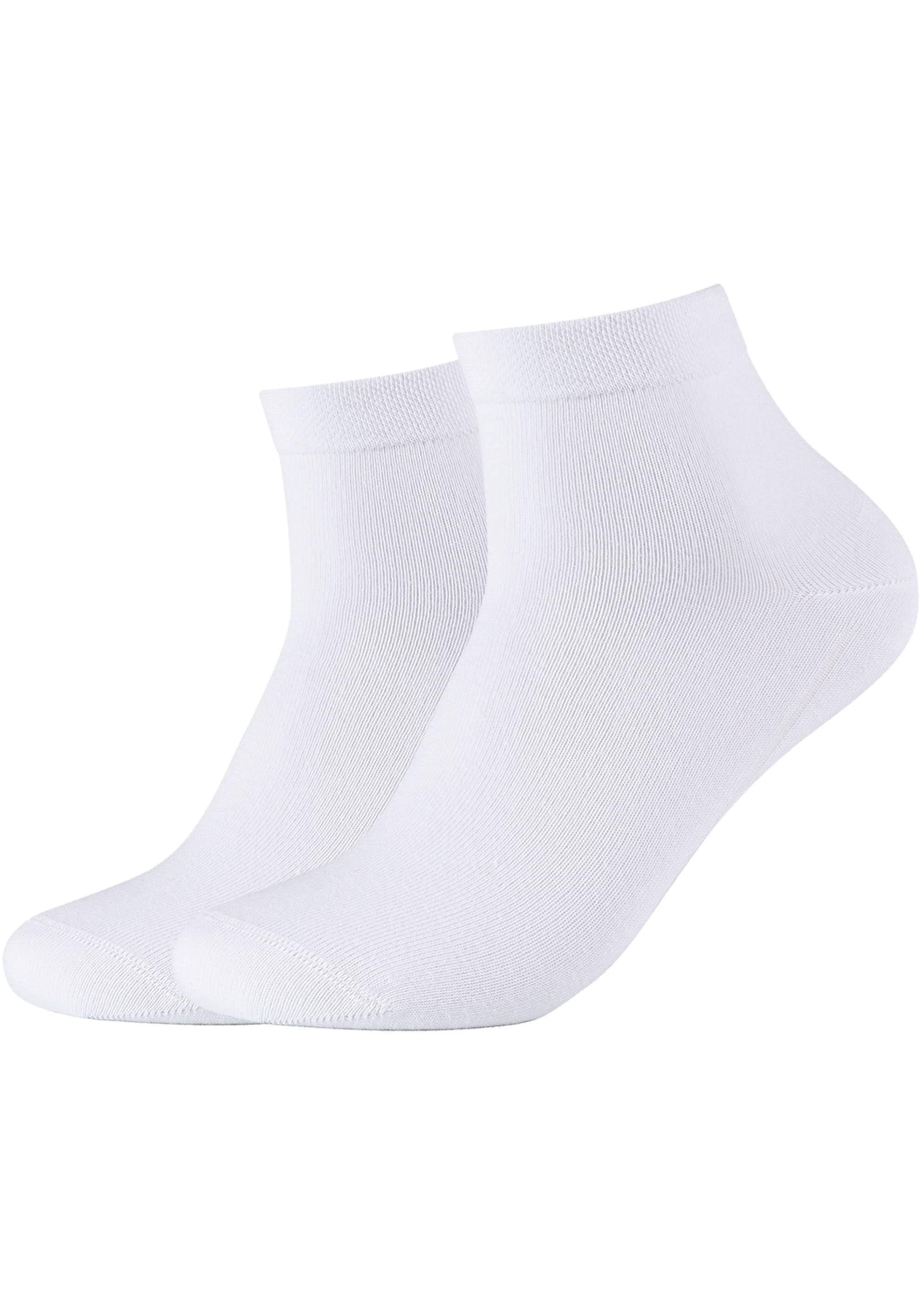 Camano Kurzsocken »ca-soft«, (4 Paar), mit weichen Komfortbündchen