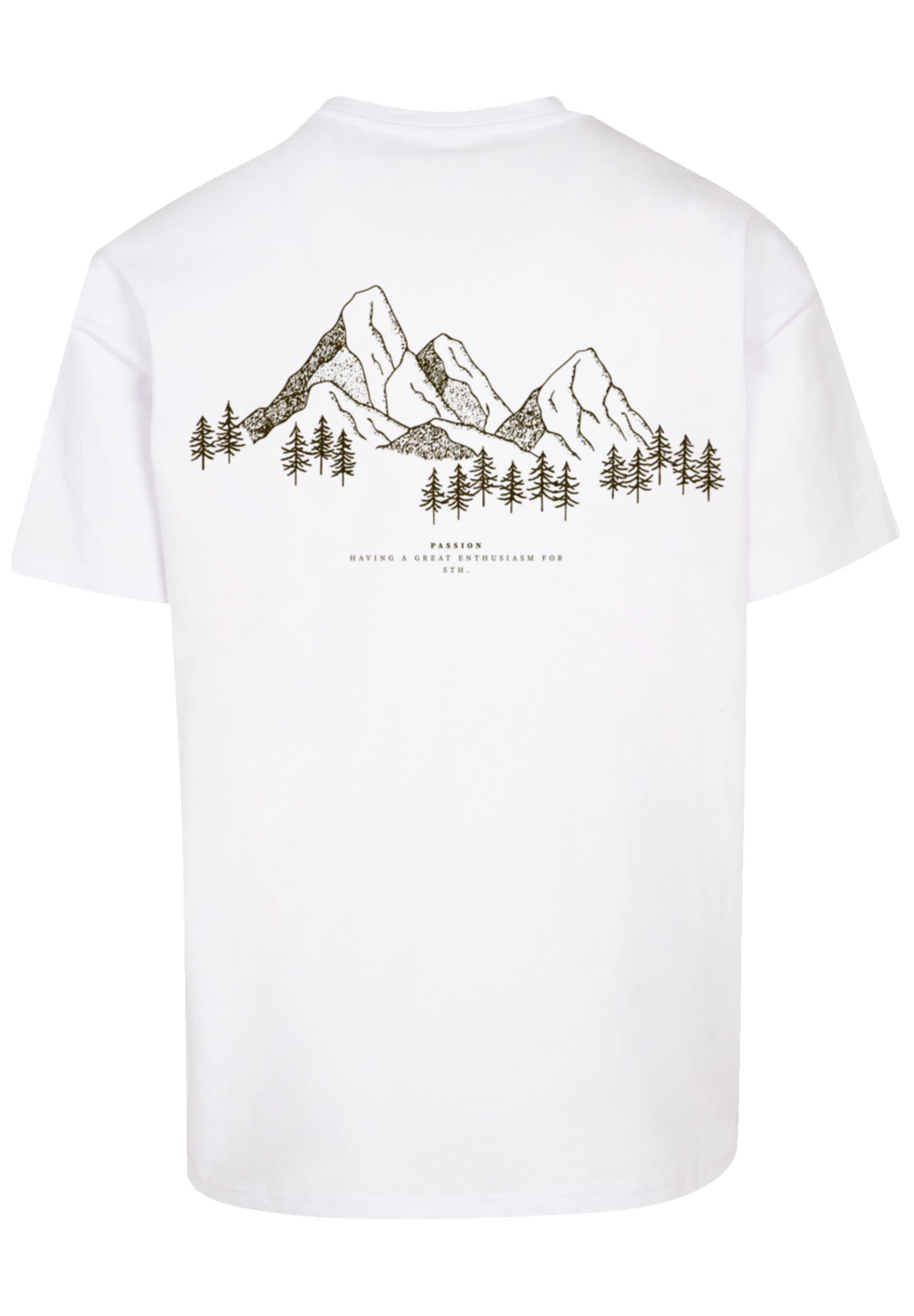 F4NT4STIC T-Shirt "PLUS SIZE Mountain Berge", Print günstig online kaufen