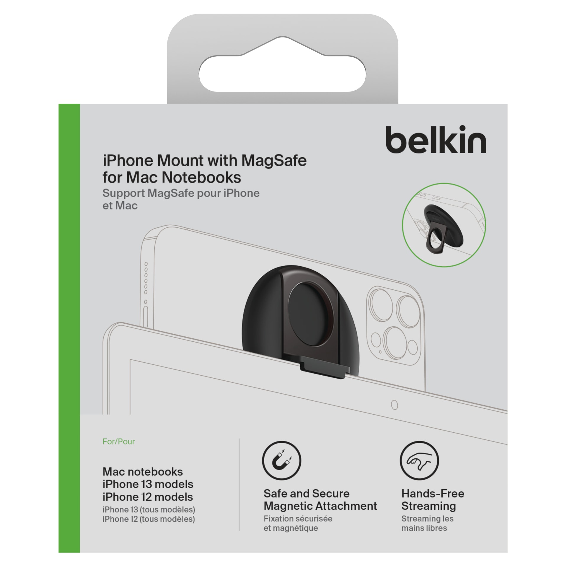 Belkin Smartphone-Halterung »iPhone Halter mit MagSafe für