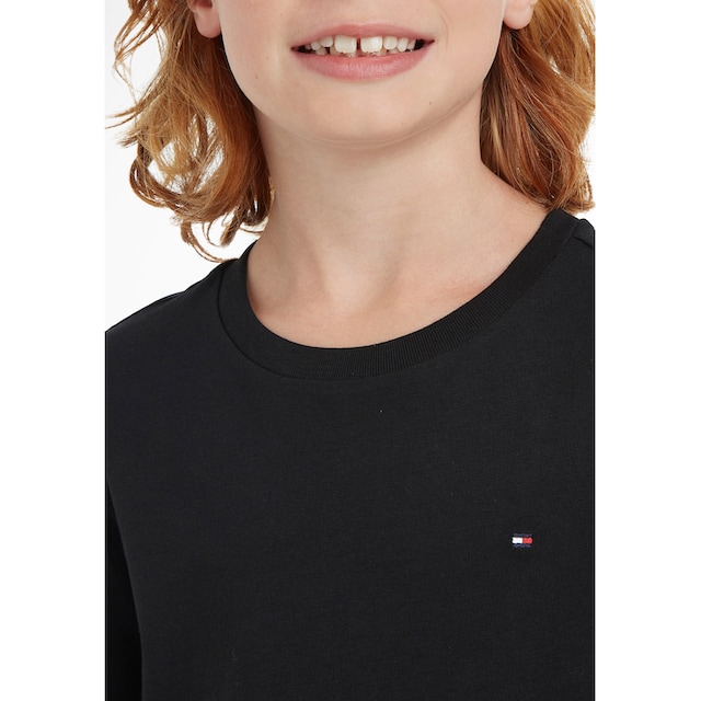 Tommy Hilfiger Langarmshirt »BOYS BASIC CN KNIT L/S«, für Jungen online  kaufen | BAUR