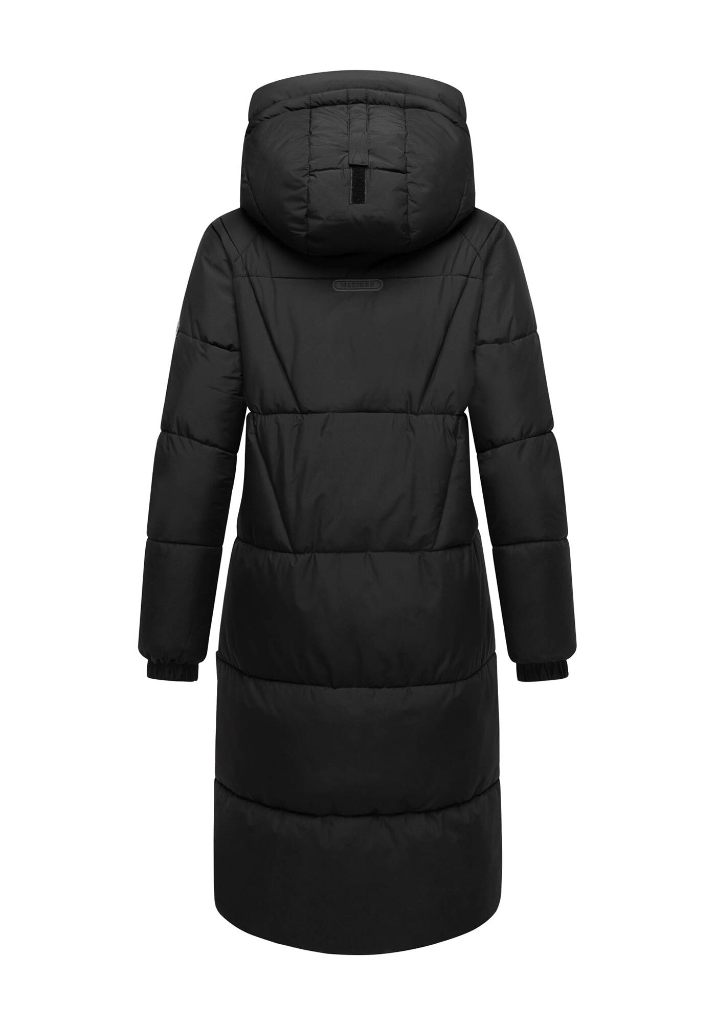 Marikoo Winterjacke »Yaskaa«, Bewegungsschlitze mit Druckknopfverschluss
