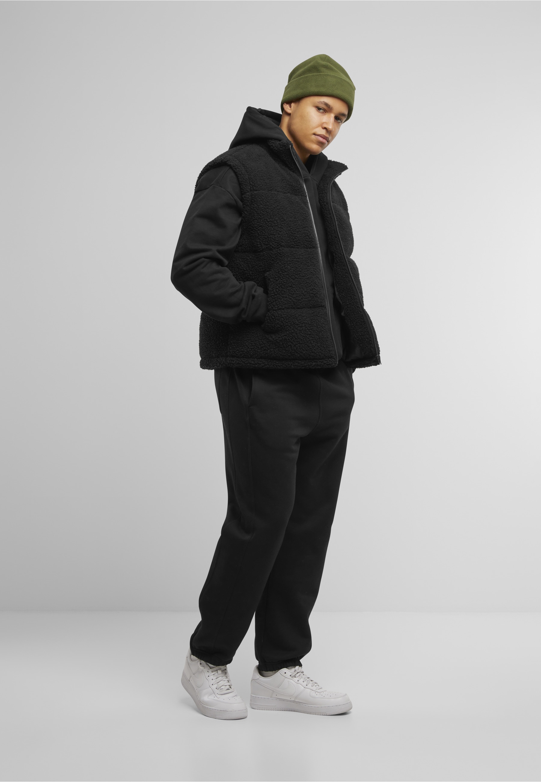 URBAN CLASSICS Beanie »Urban Classics Unisex Fleece Beanie 2-Pack« 1 Stk.