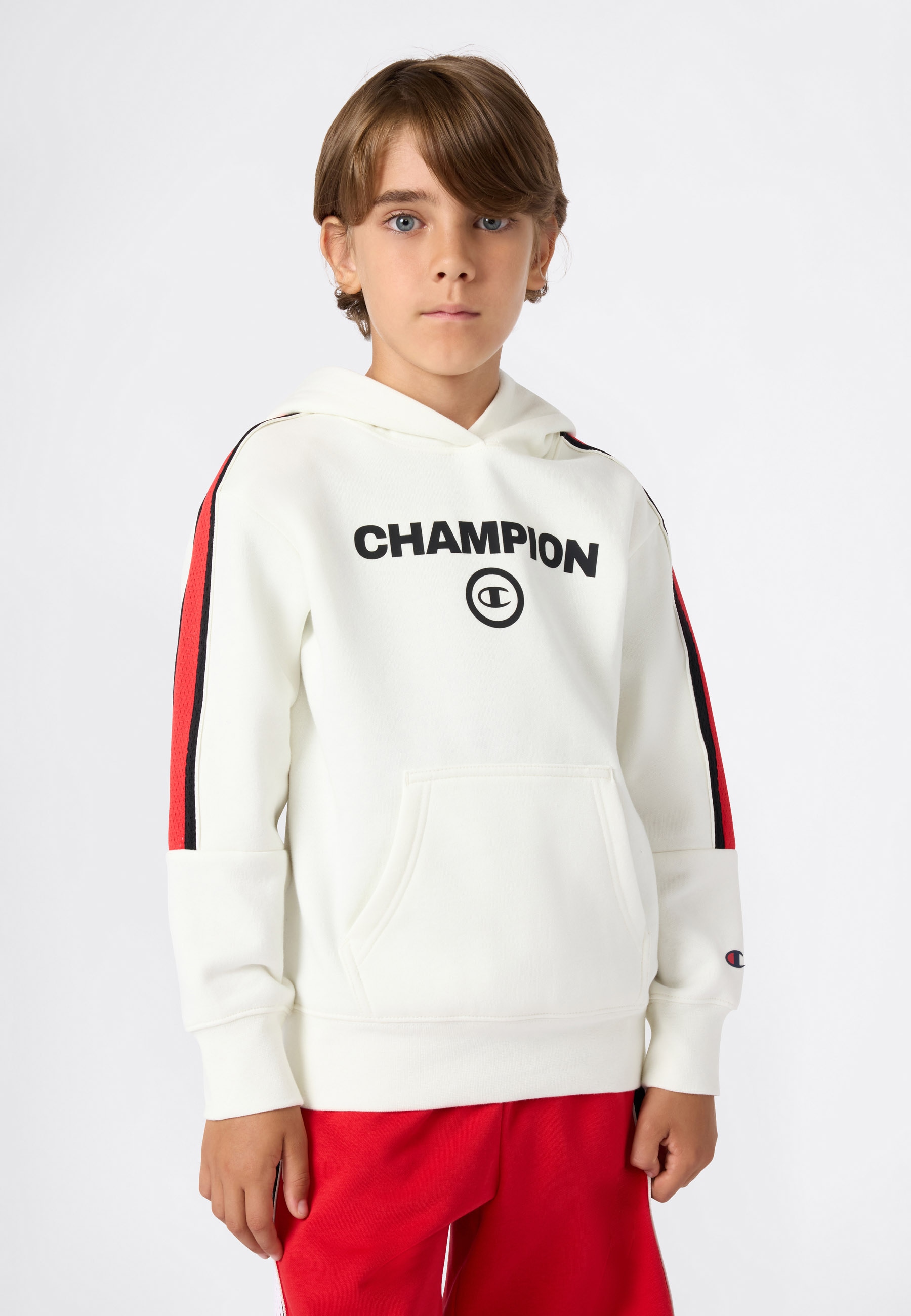 Champion Kapuzensweatshirt, mit Kapuze, aus Baumwolle und Polyester