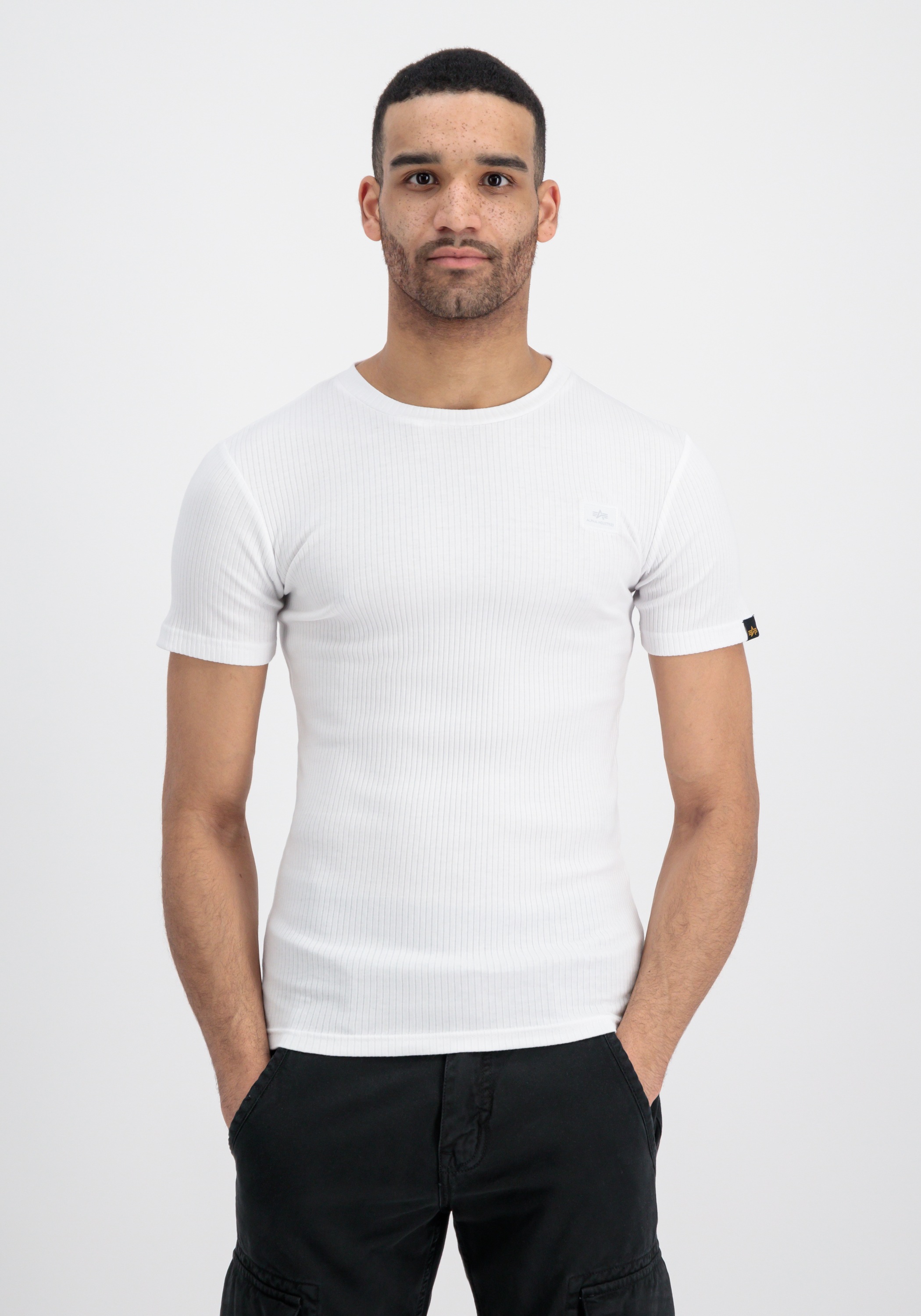 Alpha Industries T-Shirt "Alpha Industries Men - T-Shirts X-Fit Rib T-Shirt günstig online kaufen