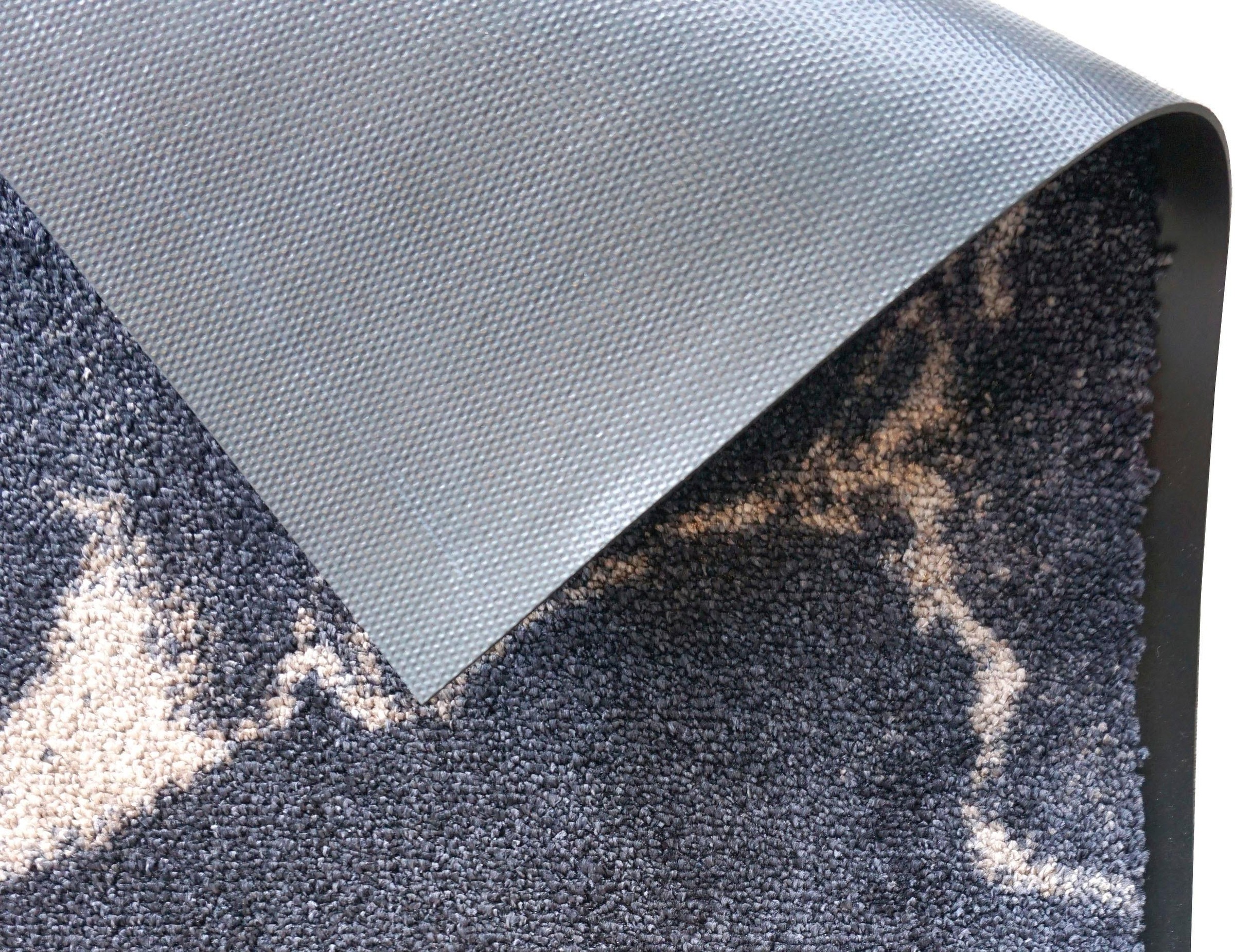 SCHÖNER WOHNEN-Kollektion Fußmatte »Miami 001«, rechteckig, 7 mm Höhe, Schmutzfangmatte, waschbar
