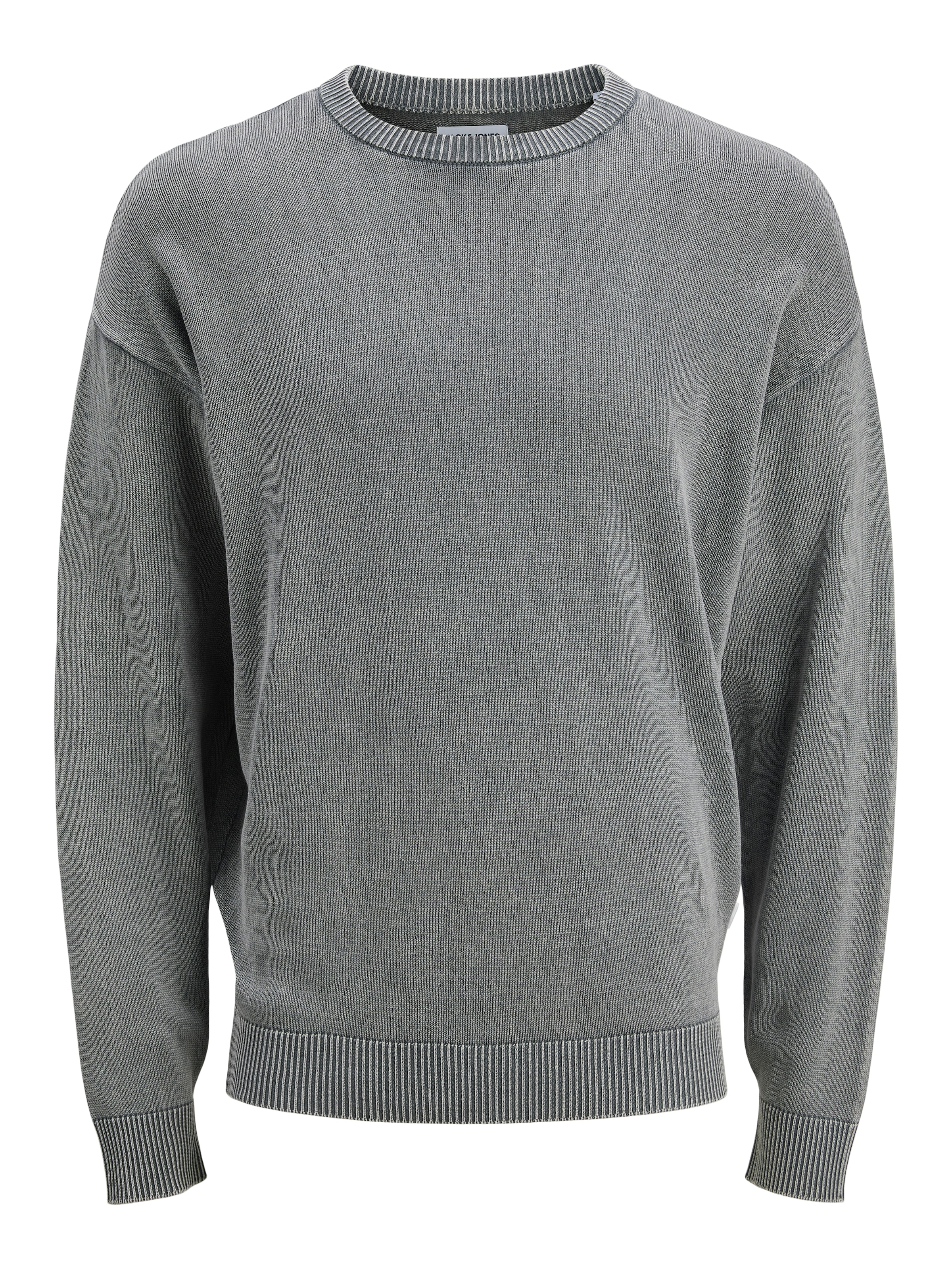 Jack & Jones Rundhalspullover "JJECHARGE FADED KNIT CREW NECK NOOS" günstig online kaufen