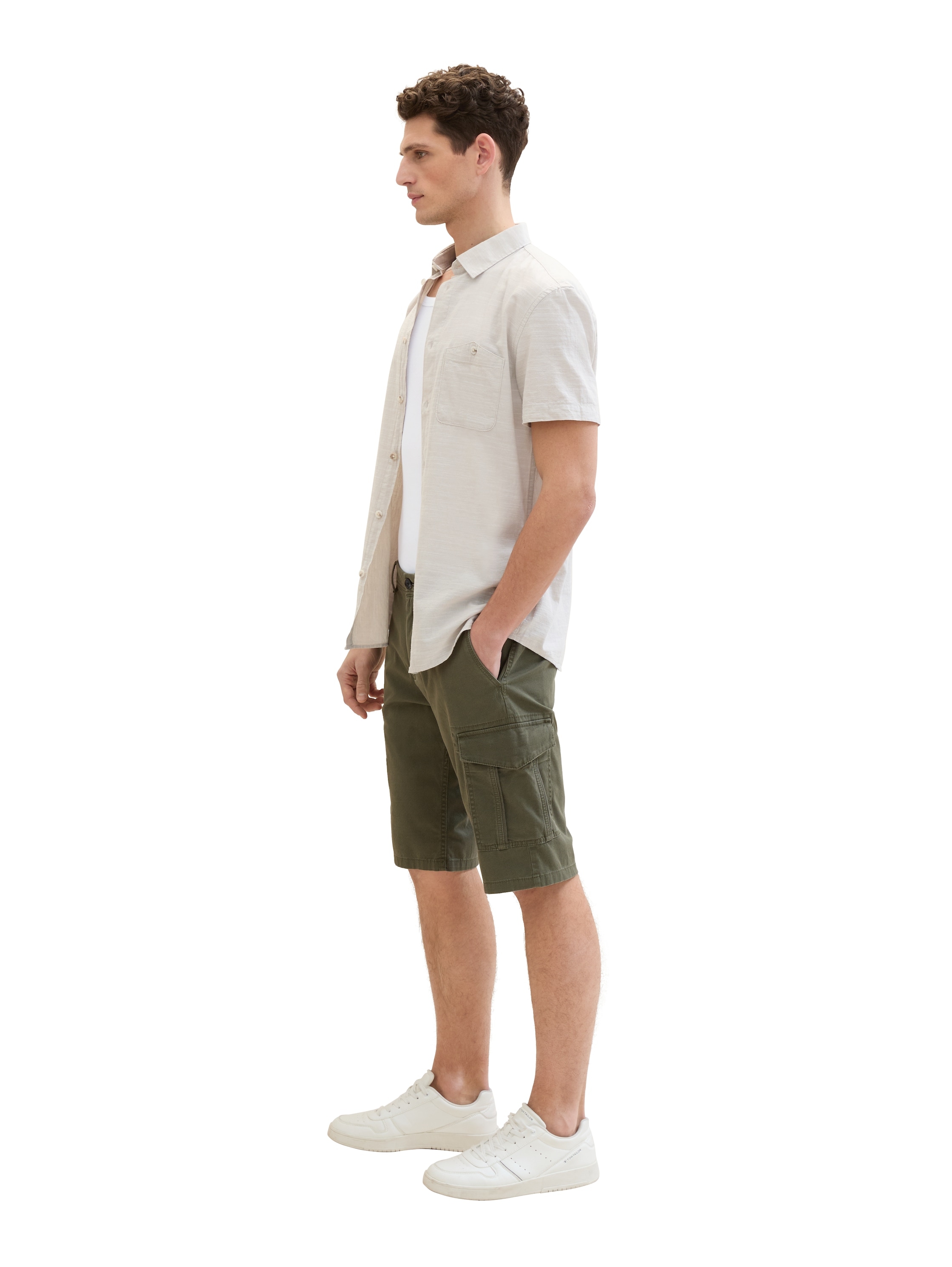 TOM TAILOR Bermudas, mit aufgesetzten Taschen