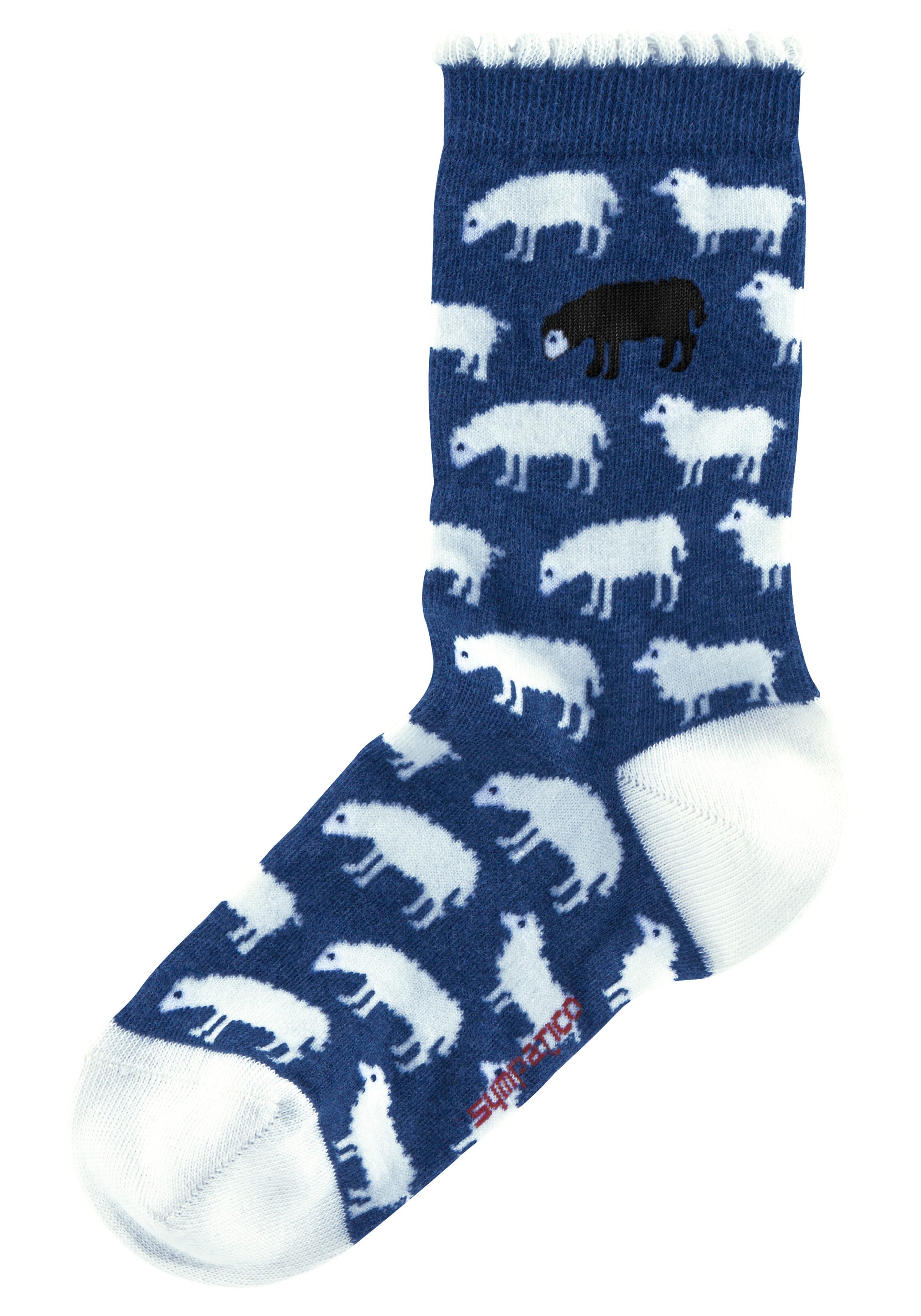 H.I.S Socken, (Packung, 3 Paar), mit feinem Muschelabschluss