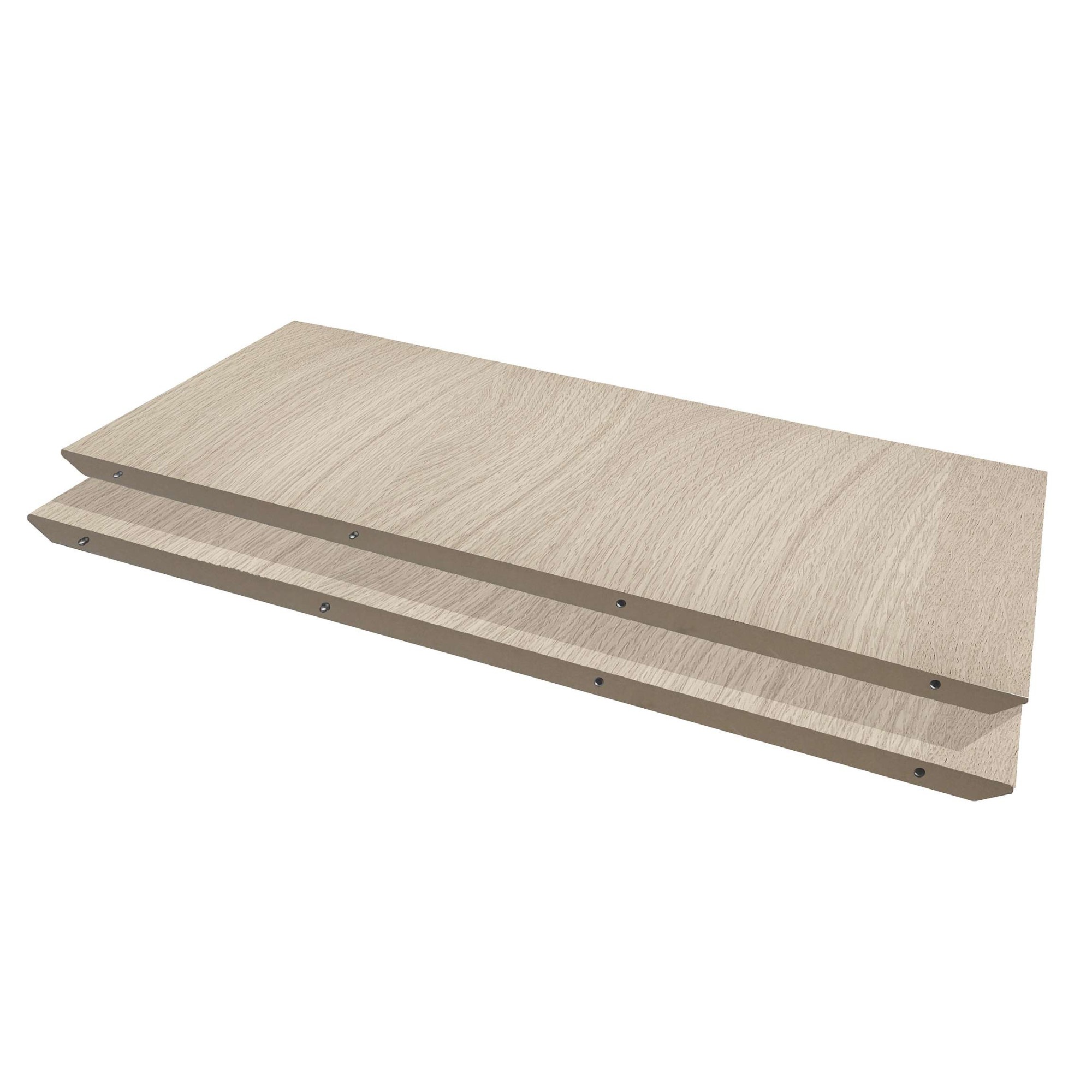 Thumbnail - Hammel Furniture Esstisch "Meza Designtisch mit Auszugsfunktion und 2 Einlegeplatten", abgerundete Tischplatte MDF, Mass...