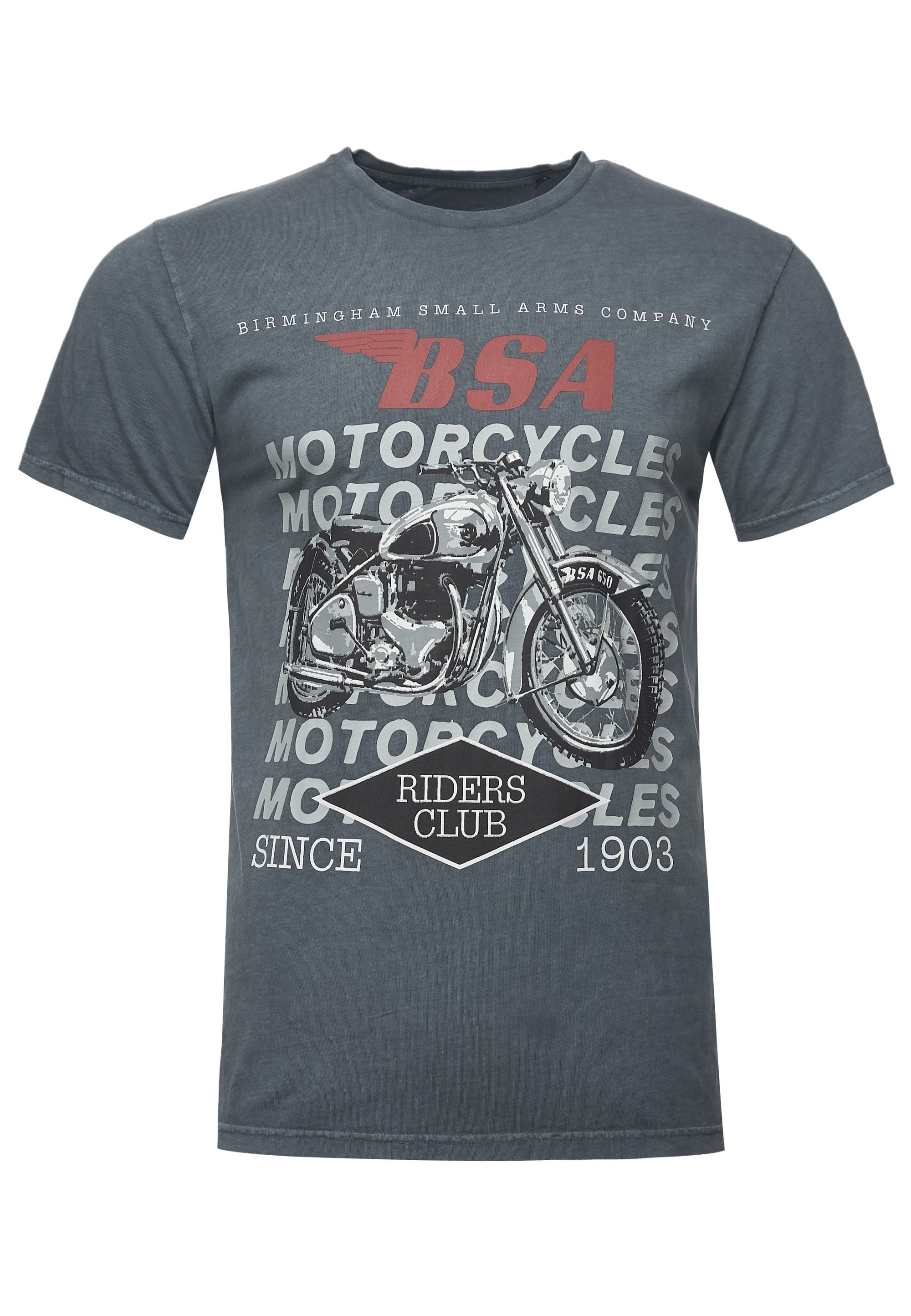 Recovered T-Shirt »BSA Birmingham Motorcycles«, (1 tlg.), mit coolem Print