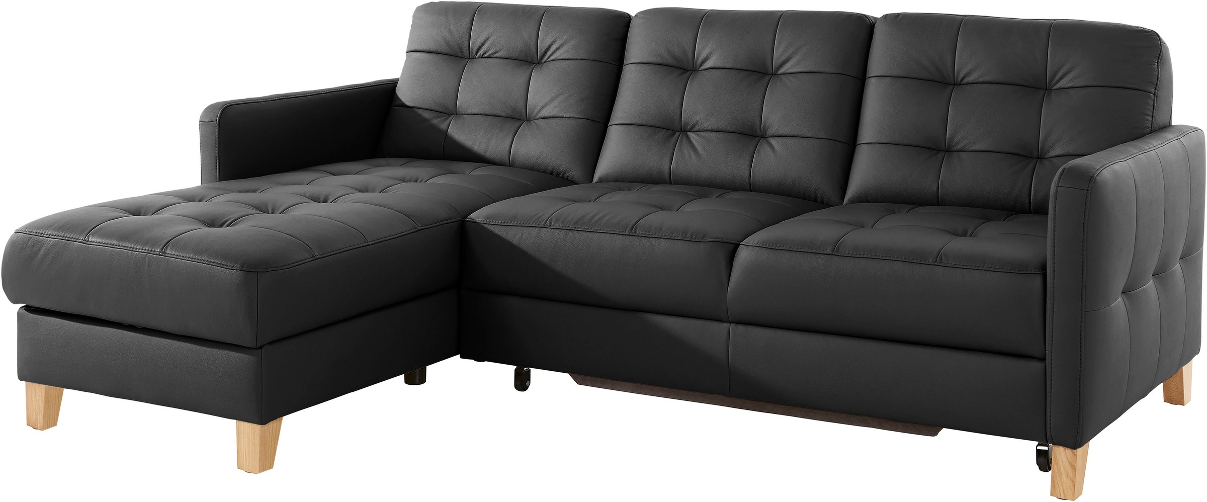 exxpo - sofa fashion Ecksofa "Elio, kompakt, bequem & zeitloses Design, Bre günstig online kaufen