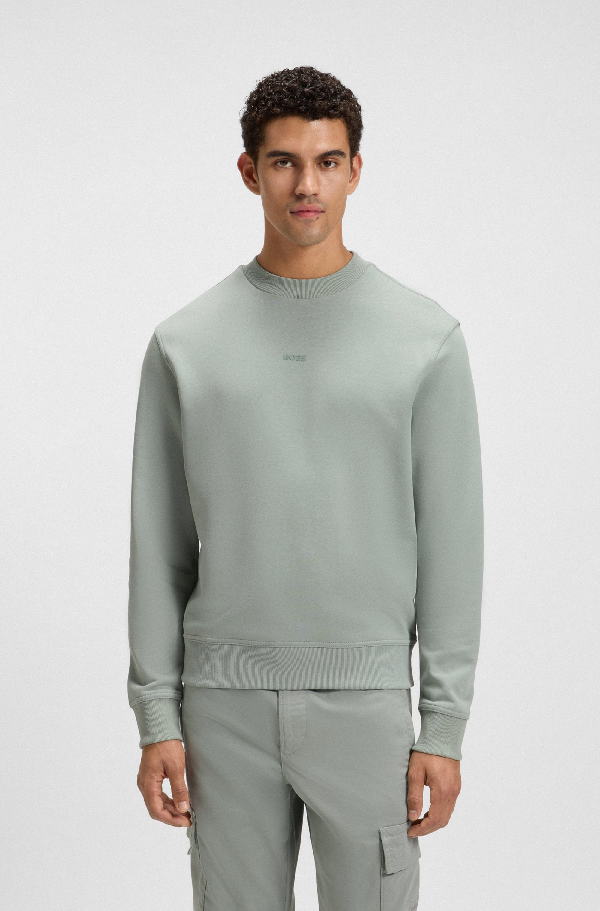 BOSS ORANGE Sweatshirt "WeSmallcrew", mit Logo auf der Brust günstig online kaufen