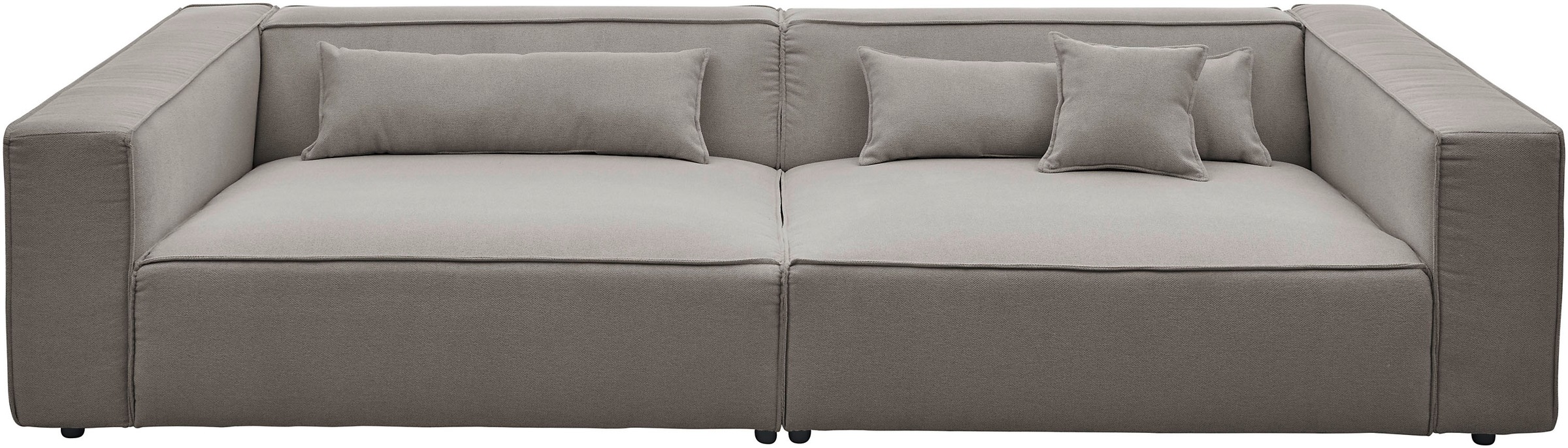 LeGer Home by Lena Gercke 3-Sitzer "PIARA XXL, Sofa mit Kedernaht in Cord, günstig online kaufen