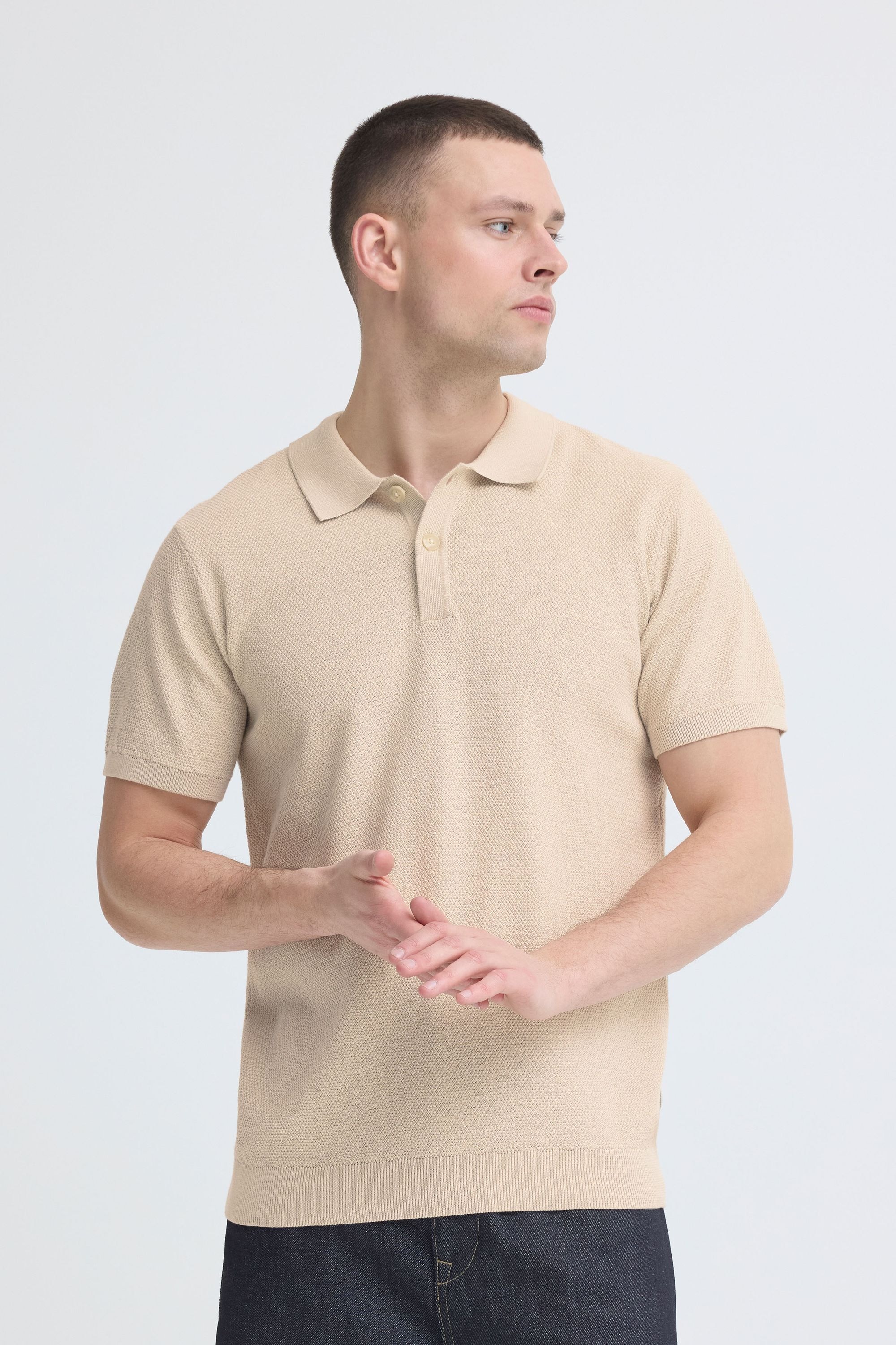 Blend Poloshirt "BHGarry Knit" Modische Strick Polo-Hemd günstig online kaufen