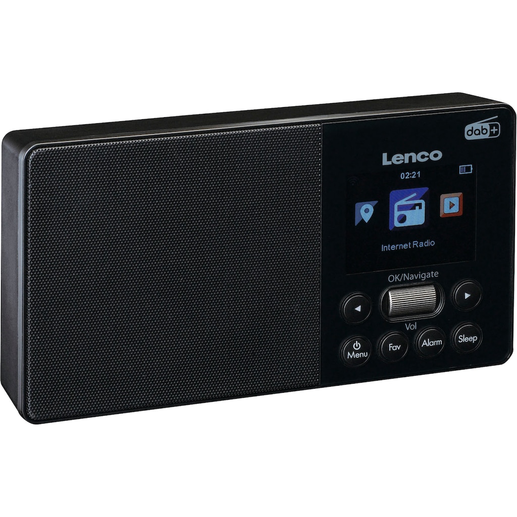 Lenco Internet-Radio »PIR-510BK«, (Internetradio)