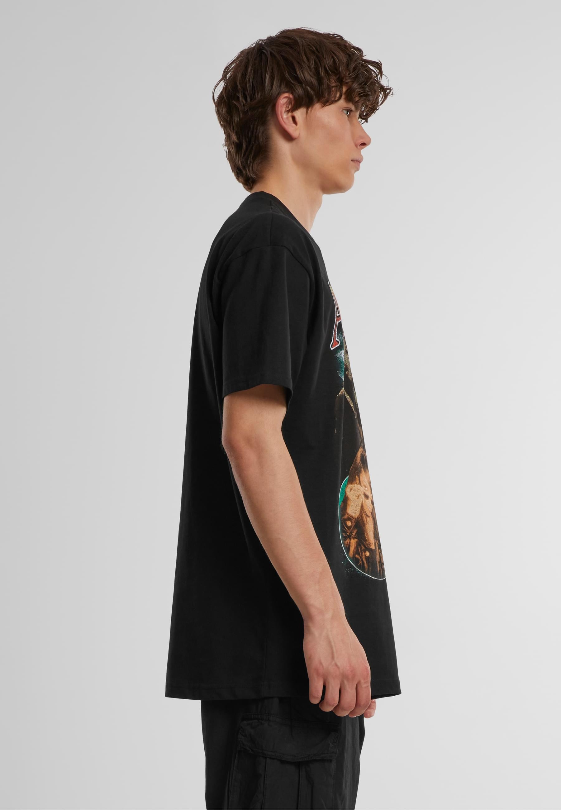 MisterTee T-Shirt »MisterTee Herren Aaliyah Retro Tee«, (1 tlg.)