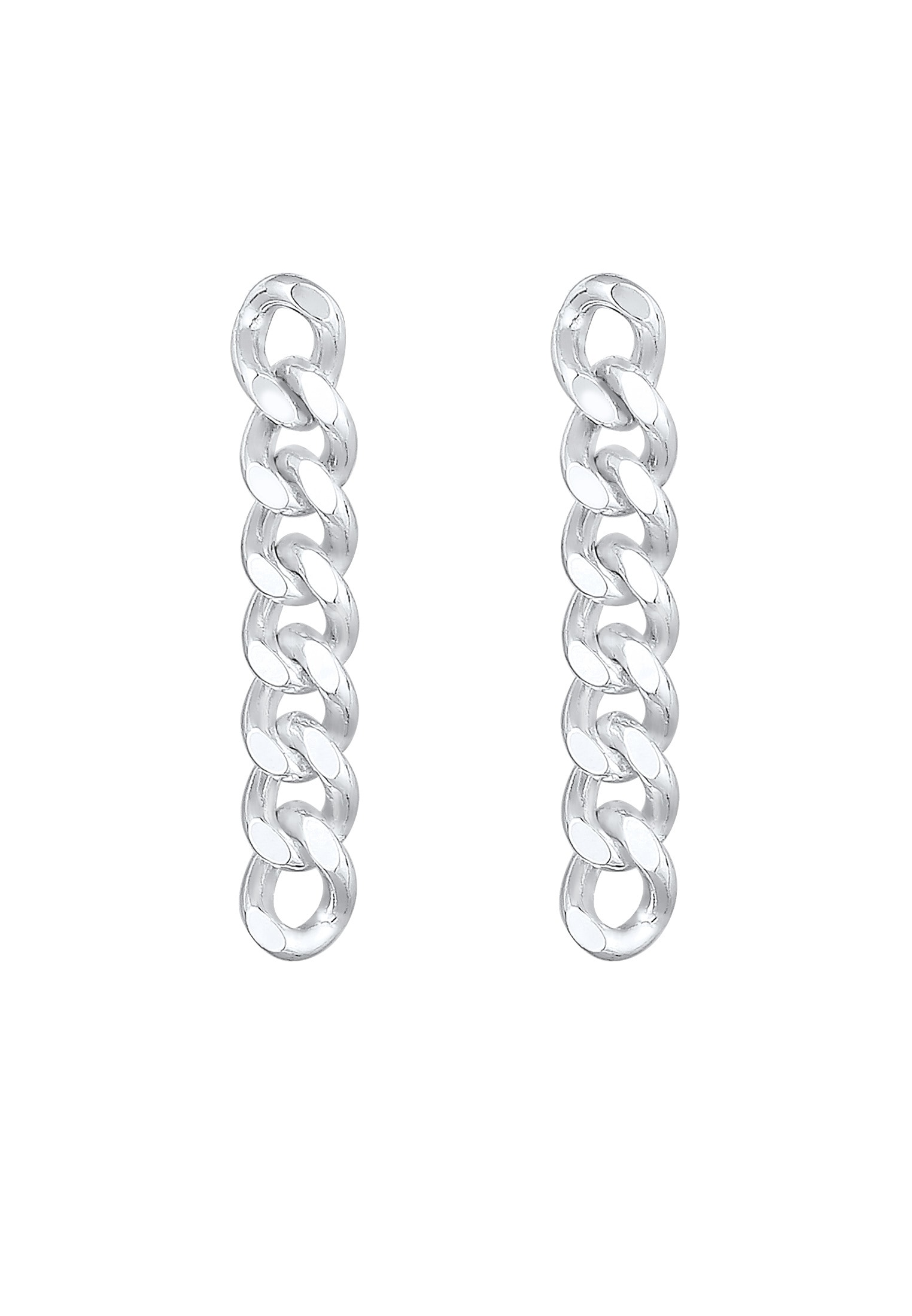 Elli Paar Ohrstecker »Hänger Panzerkette Trend Blogger Cool 925 Silber«