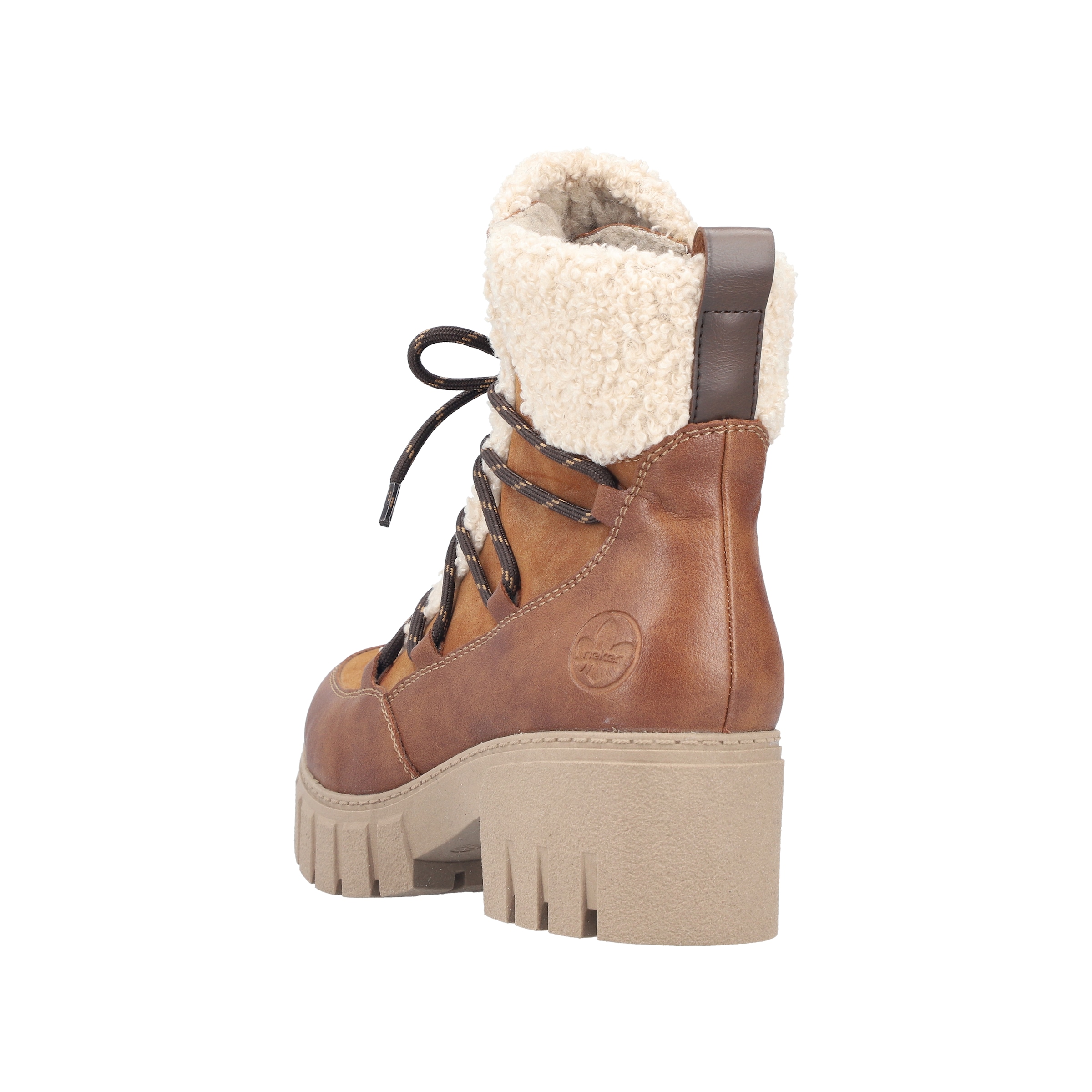 Rieker Winterboots  Schnürboots, Schnürstiefelette mit robuster Plateausohle