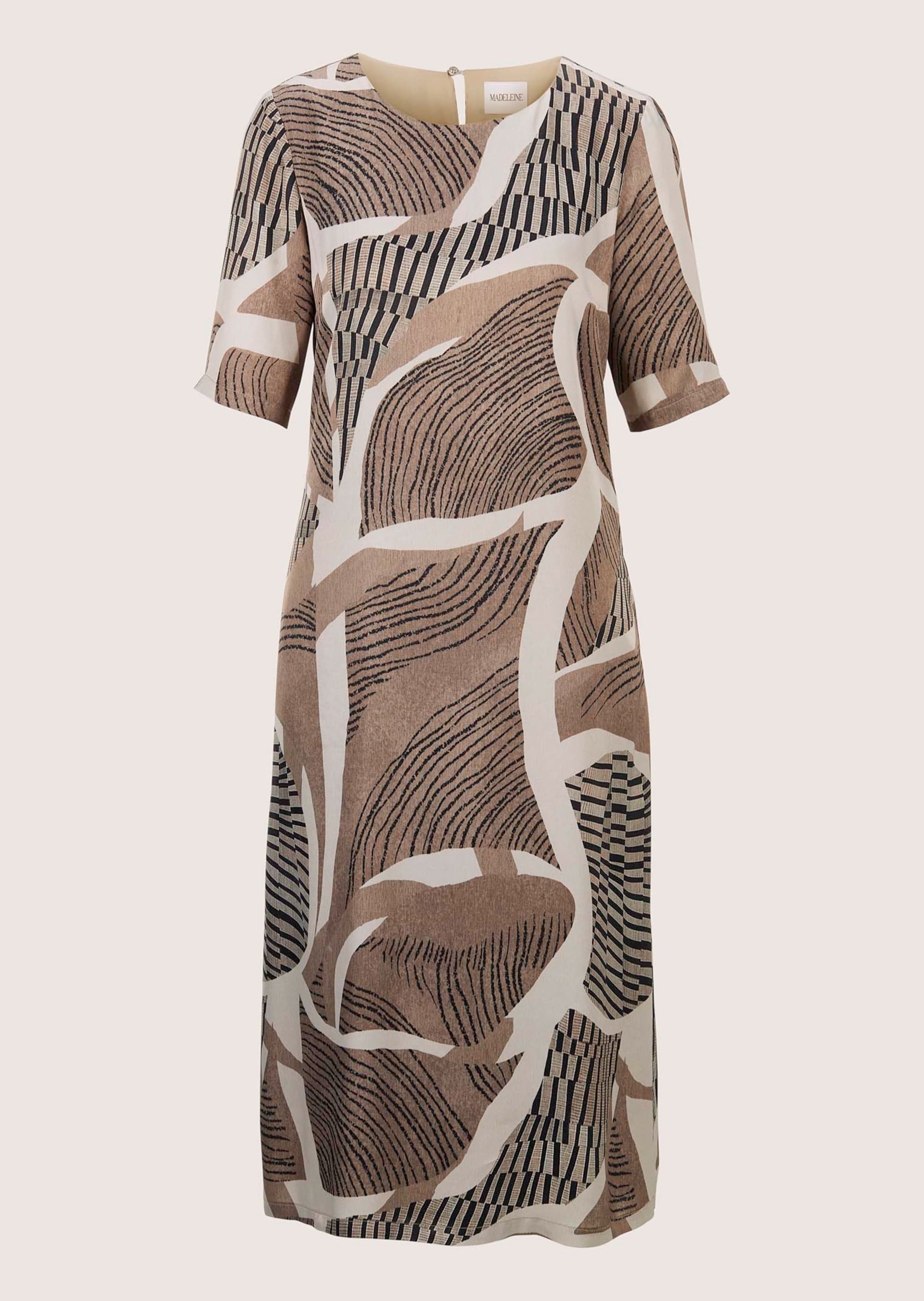 MADELEINE Midikleid "Kleid Kleid mit kurzen Ärmeln" günstig online kaufen