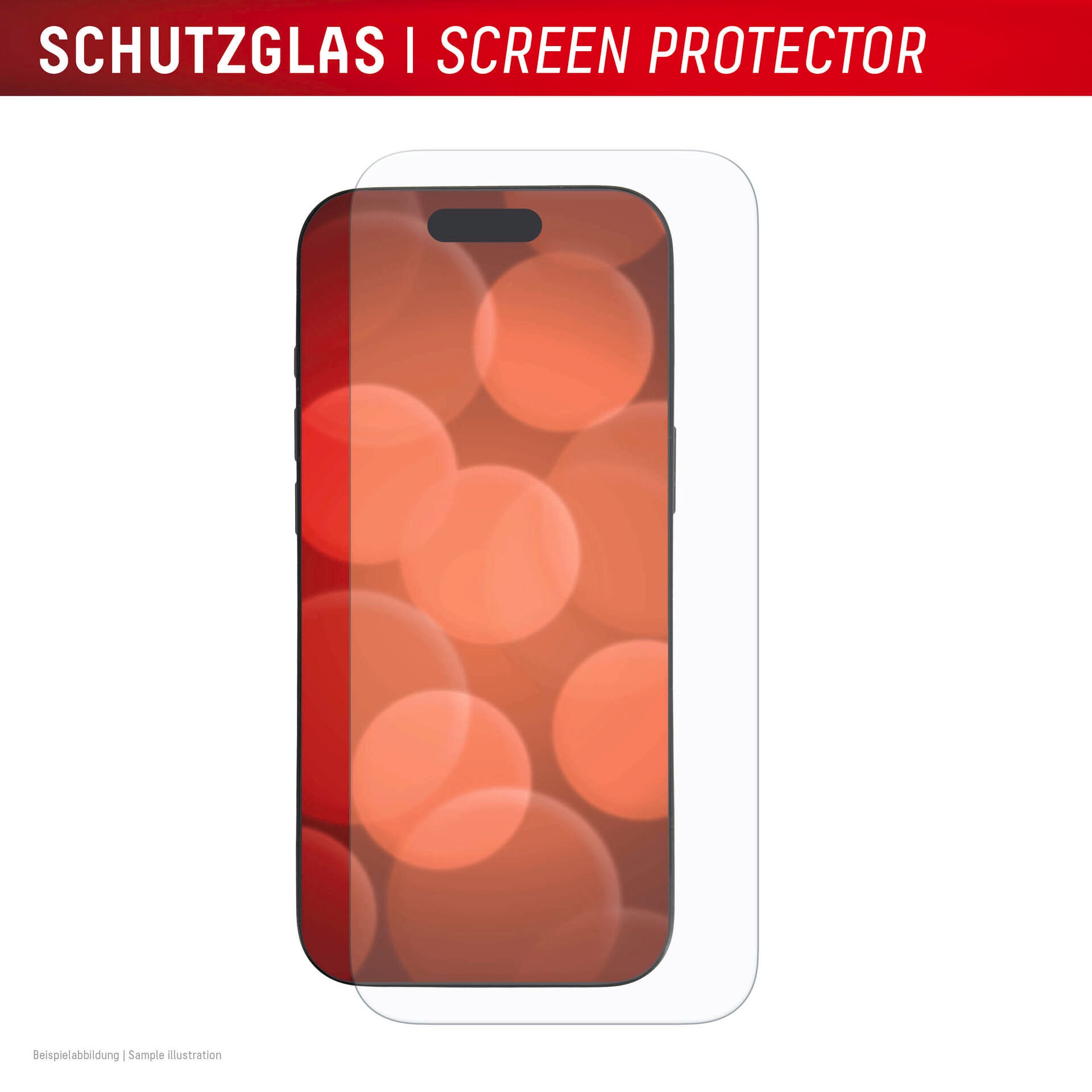 Displex Displayschutzglas »Real Glass Screen Protector«, für Apple iPhone Air, Displayschutzfolie, Schutzfolie, Bildschirmschutz, kratz- & stoßfest