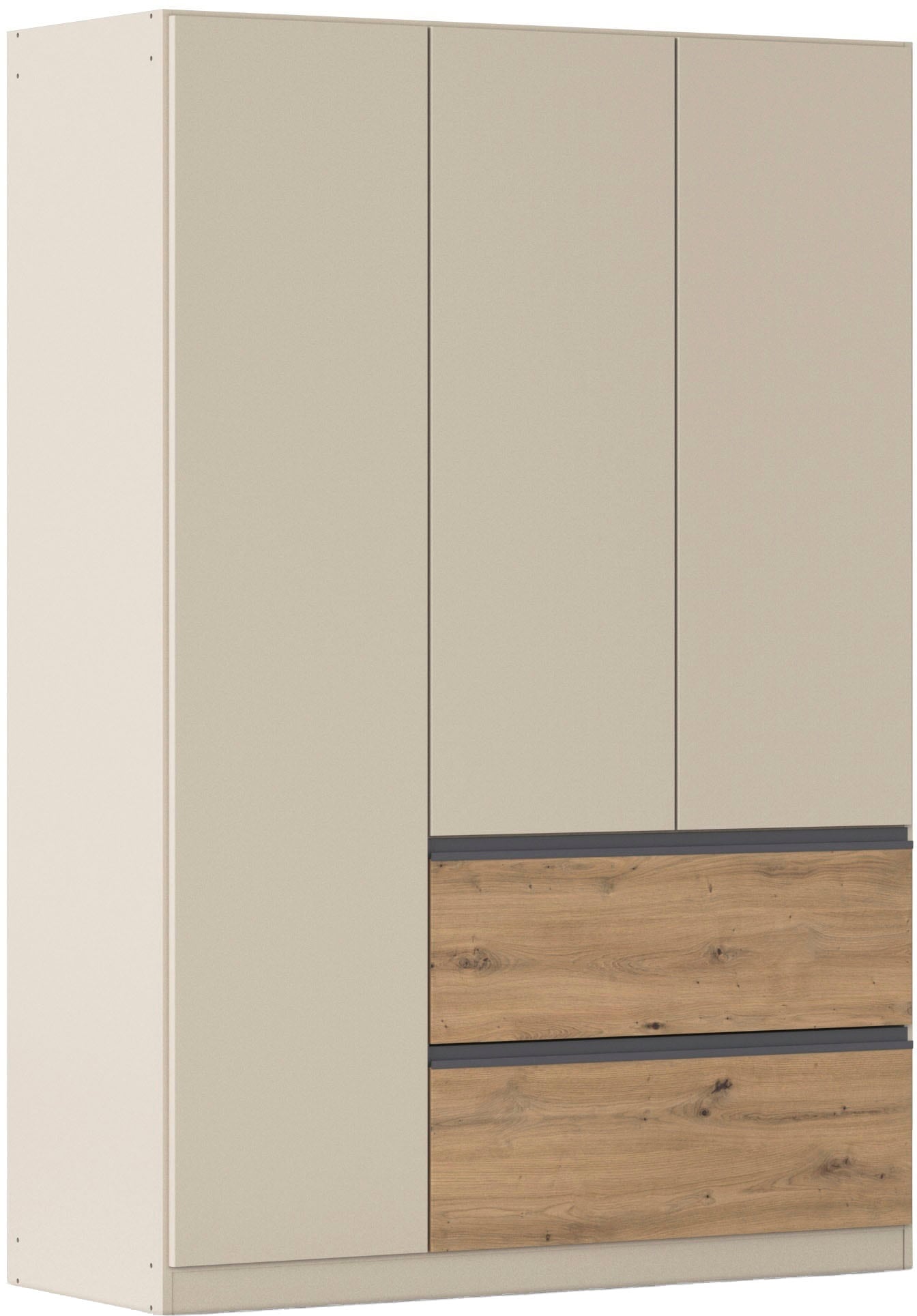 rauch Drehtürenschrank "Kleiderschrank Schrank Garderobe COSTA in den Breiten 91/136/181 cm" in 3 Ausstattungen BASIC/CLASSIC/PREMIUM, viel Platz, grifflose Front und Push-to-Open Funktion MADE IN GERMANY