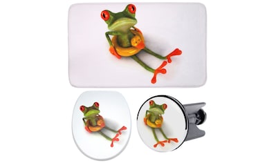 Badaccessoire-Set »Froggy«, (Komplett-Set, 3 tlg.)