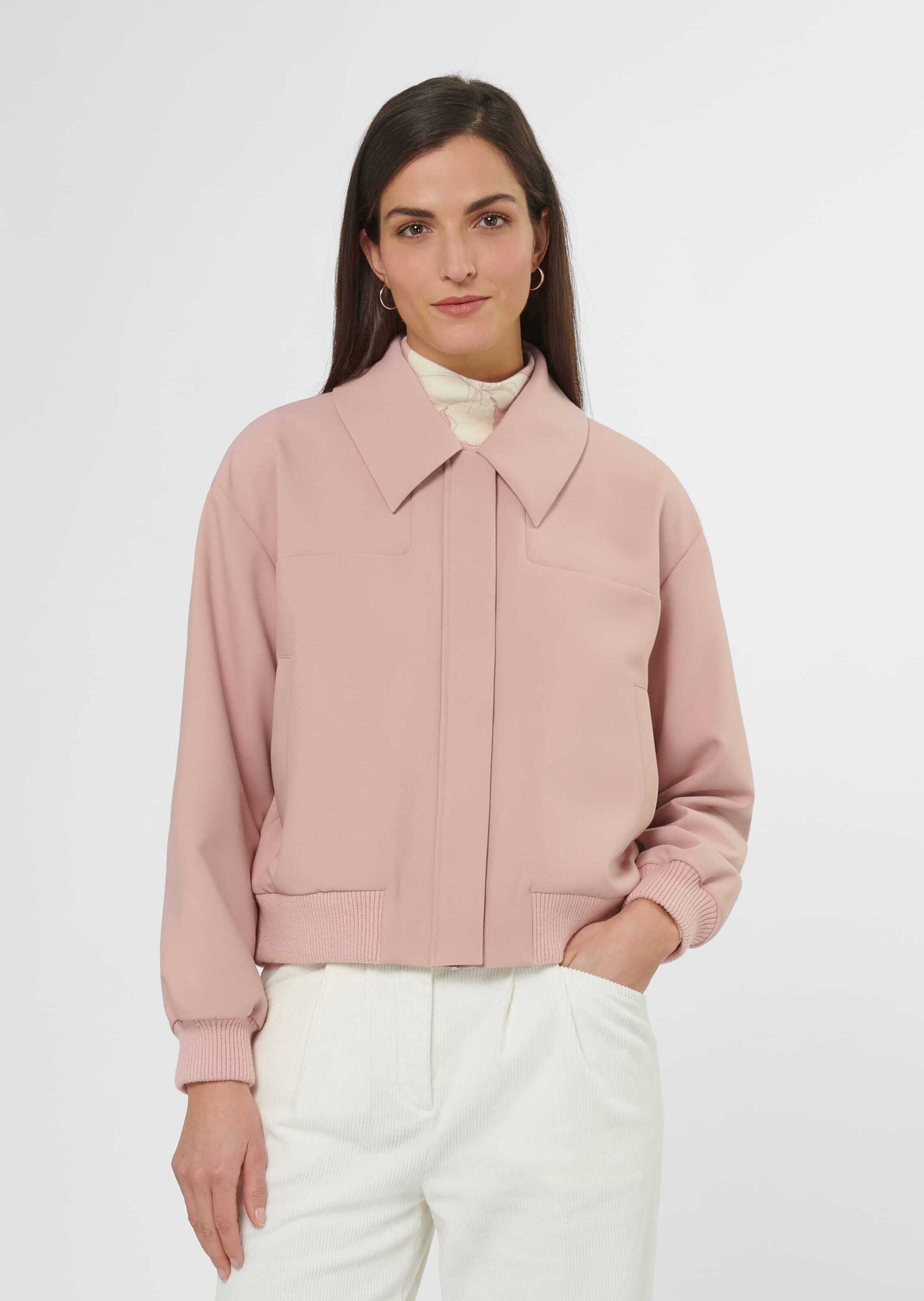 MADELEINE Blouson »Jacke Kurz-Blouson mit Reißverschluss und Strickbündchen.«