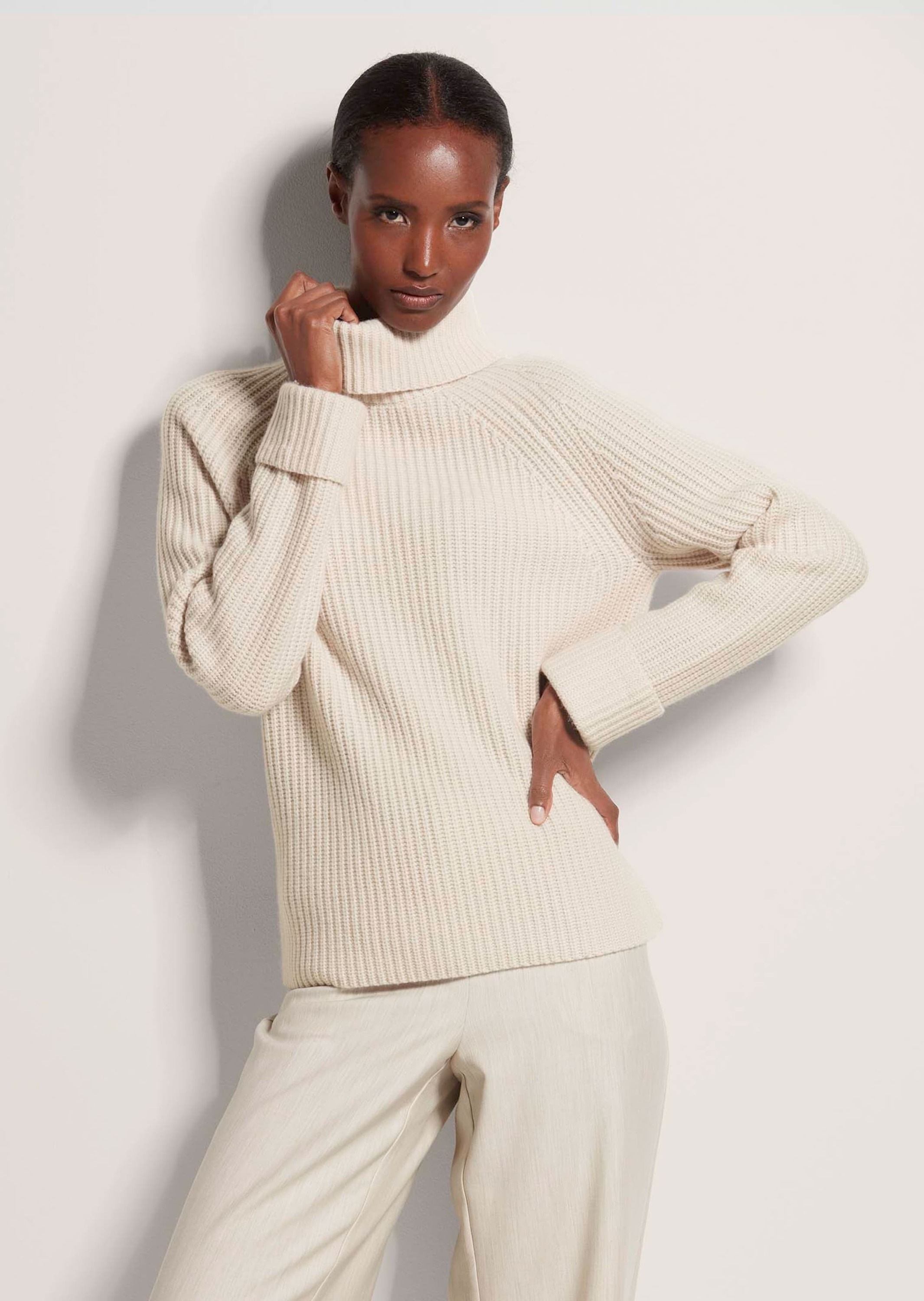 MADELEINE Longpullover »Pullover Rollkragen-Pullover mit Good Cashmere«
