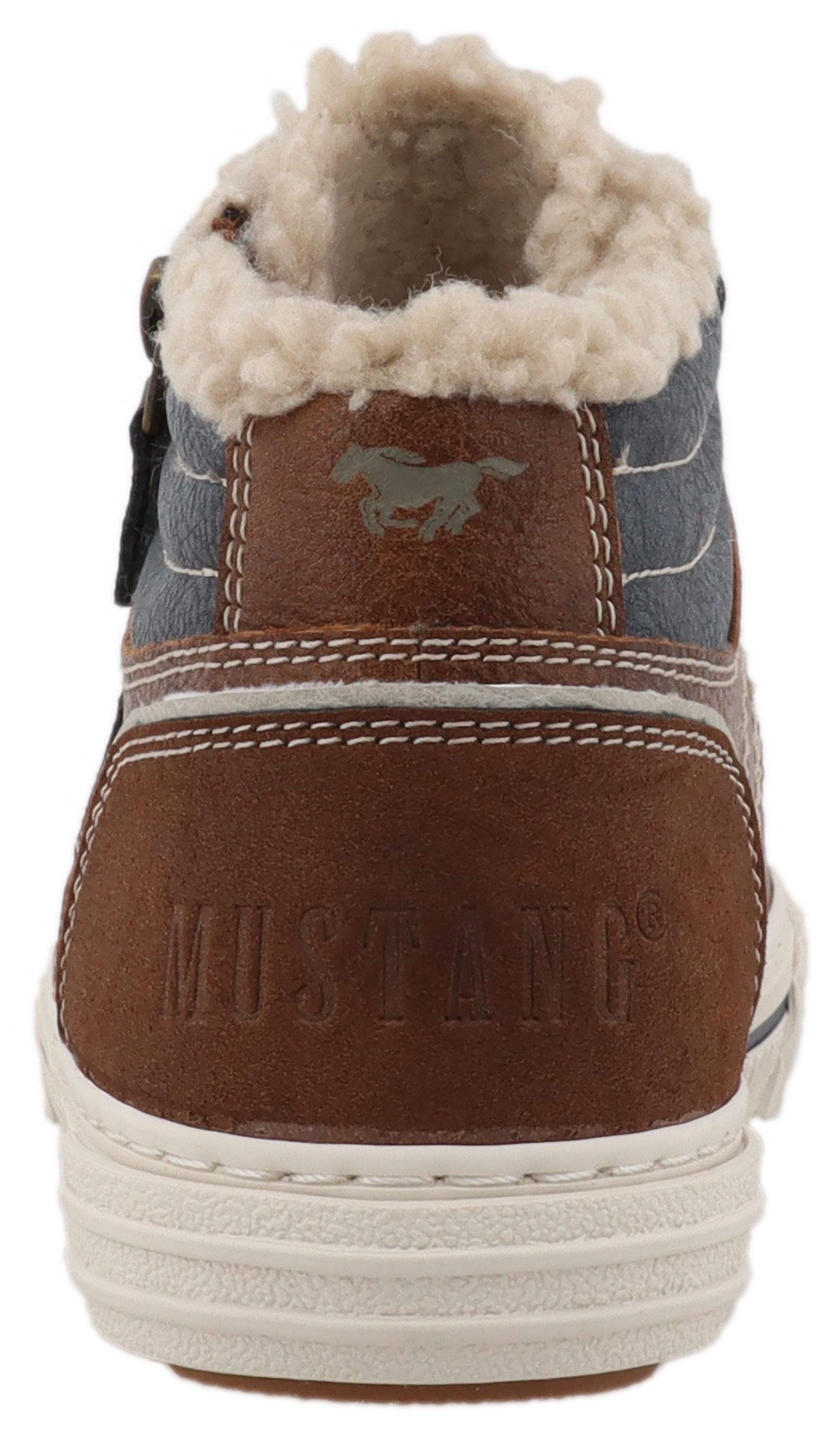 Mustang Shoes Sneaker "Ezio" High Top Sneaker, Schnürboots mit Reißverschlu günstig online kaufen