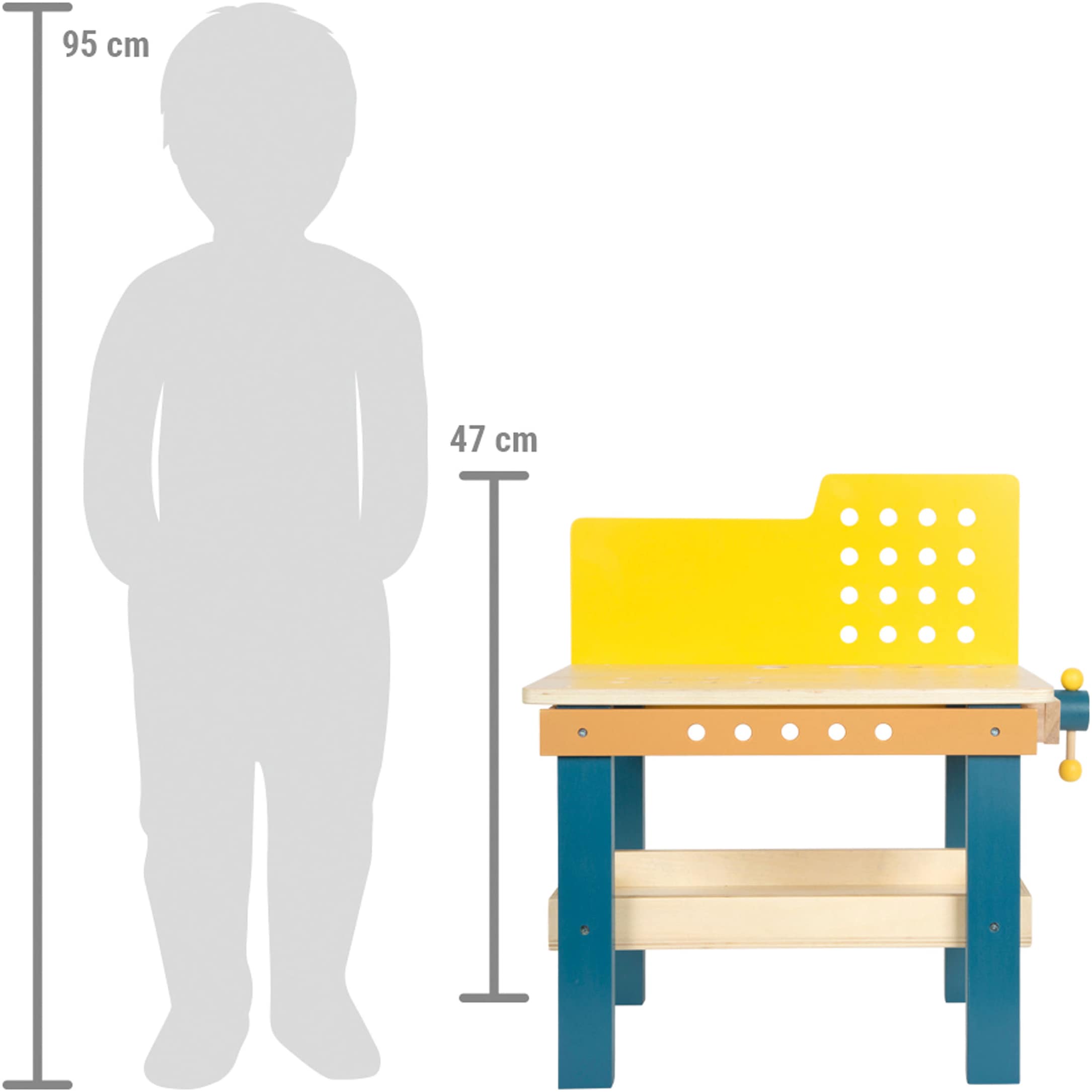 Small Foot Spielwerkbank »Workshop«, (Set, 42 tlg.), aus Holz