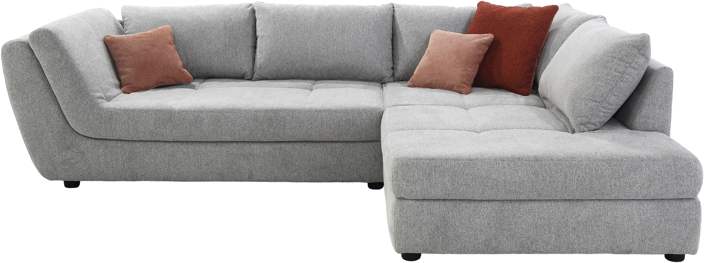 Jockenhöfer Gruppe Ecksofa »Rascasse L-Form, B: 322 cm« mit Zierkissen, XXL-Sofa