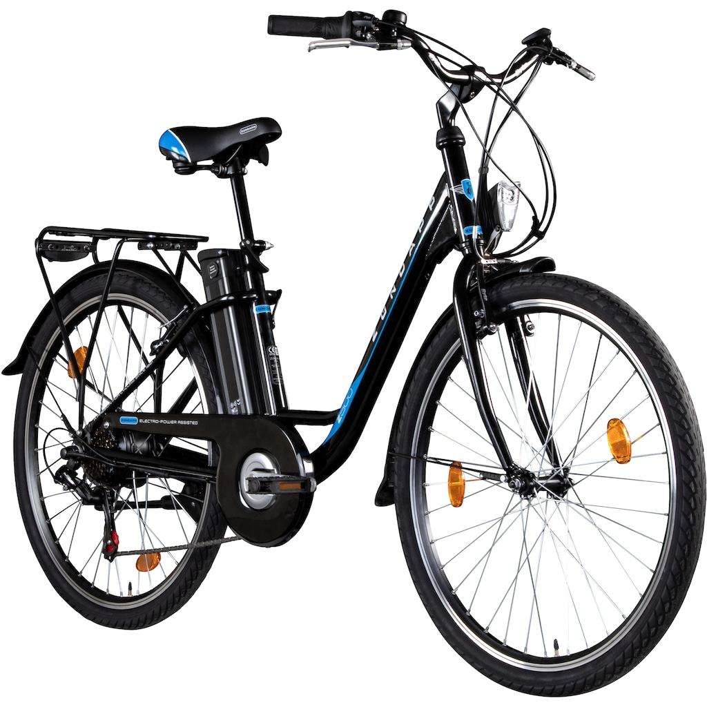 Zündapp E-Bike »Z505«, 6 Gang, Shimano, Tourney, Heckmotor 250 W