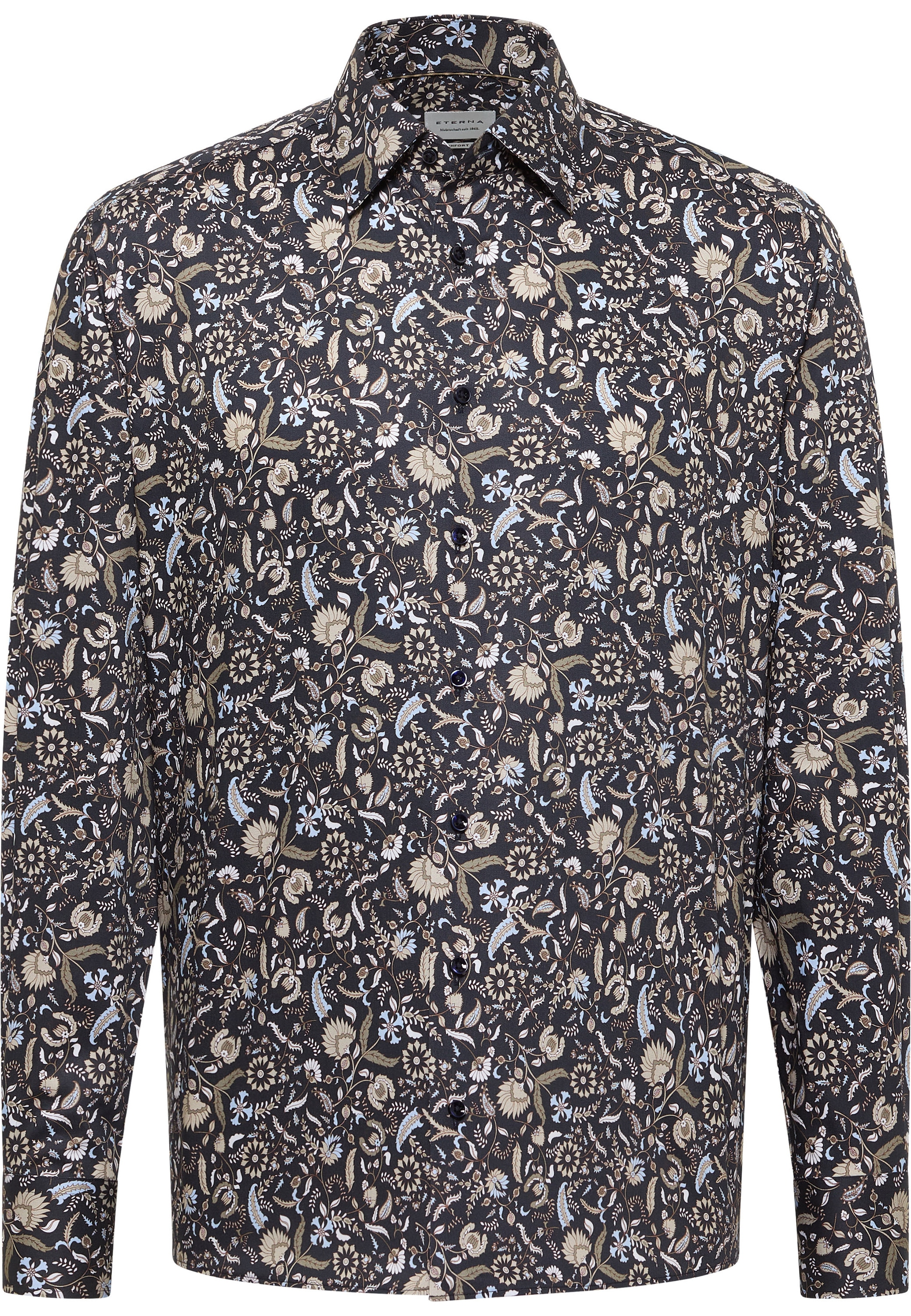 Eterna Langarmhemd »COMFORT FIT« NON IRON (bügelfrei)