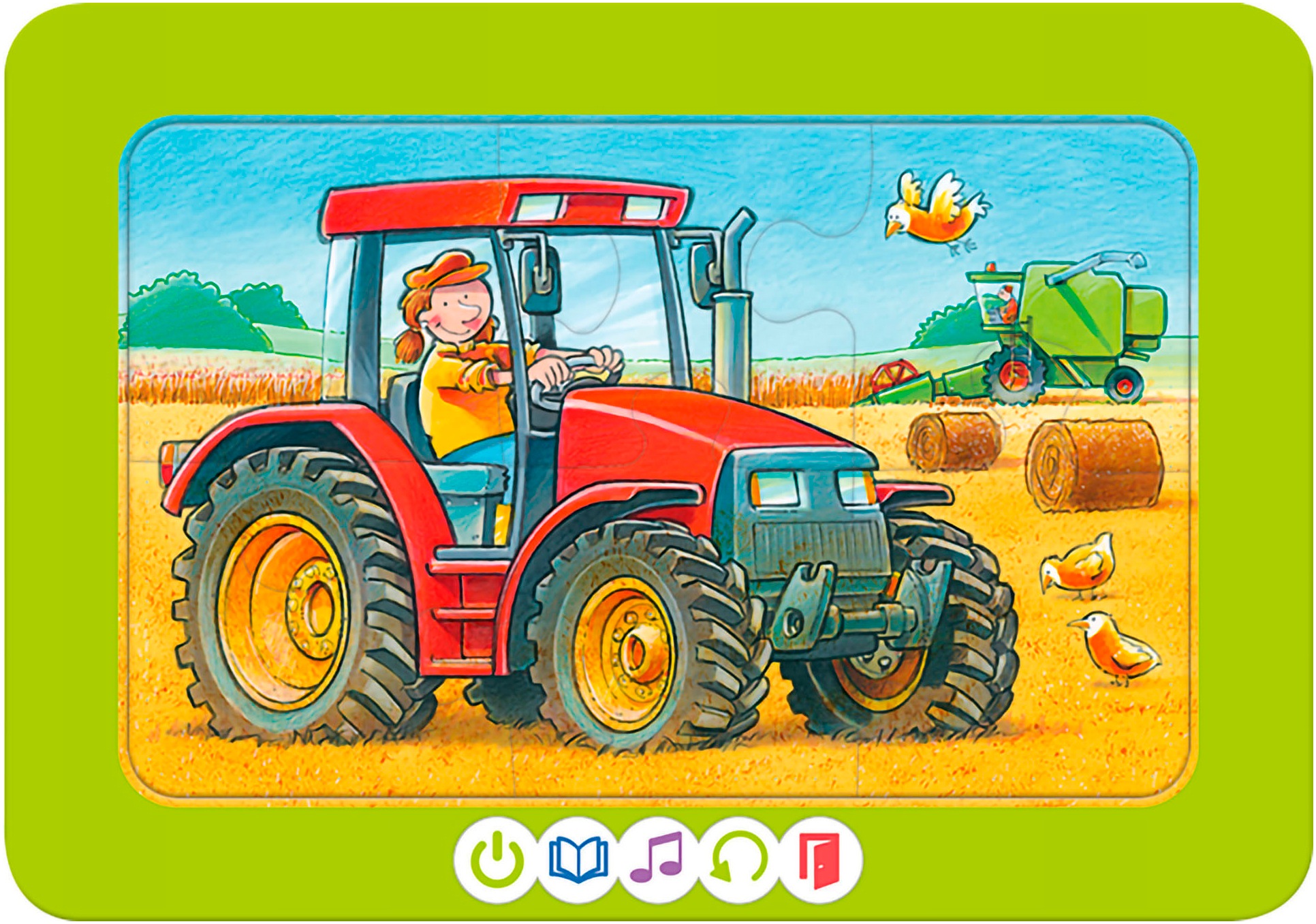 Ravensburger Puzzle »tiptoi® 3 erste Puzzles: Fahrzeuge«, Made in Europe